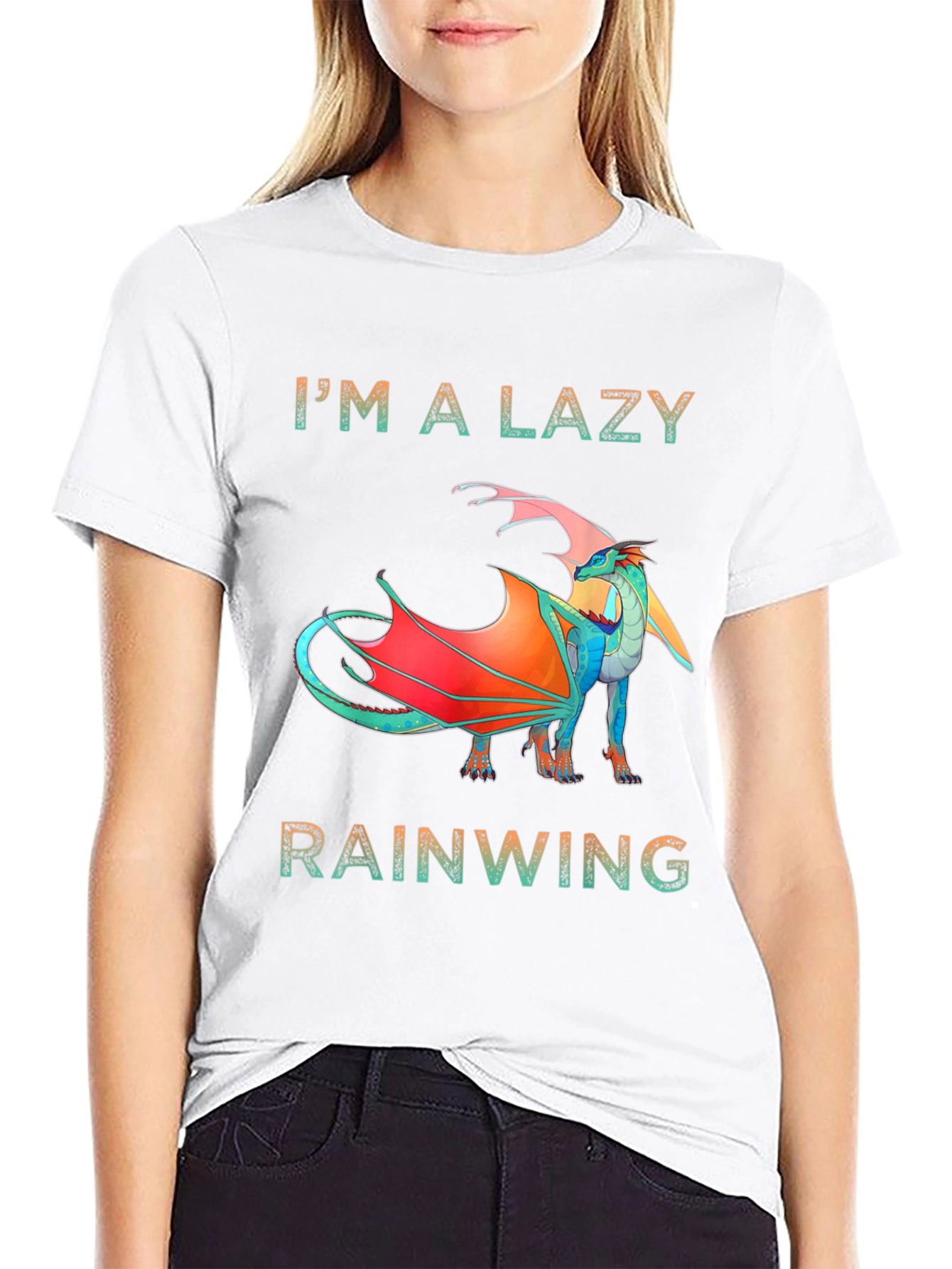Lazy Rainwing T-Shirt - Dragon Design