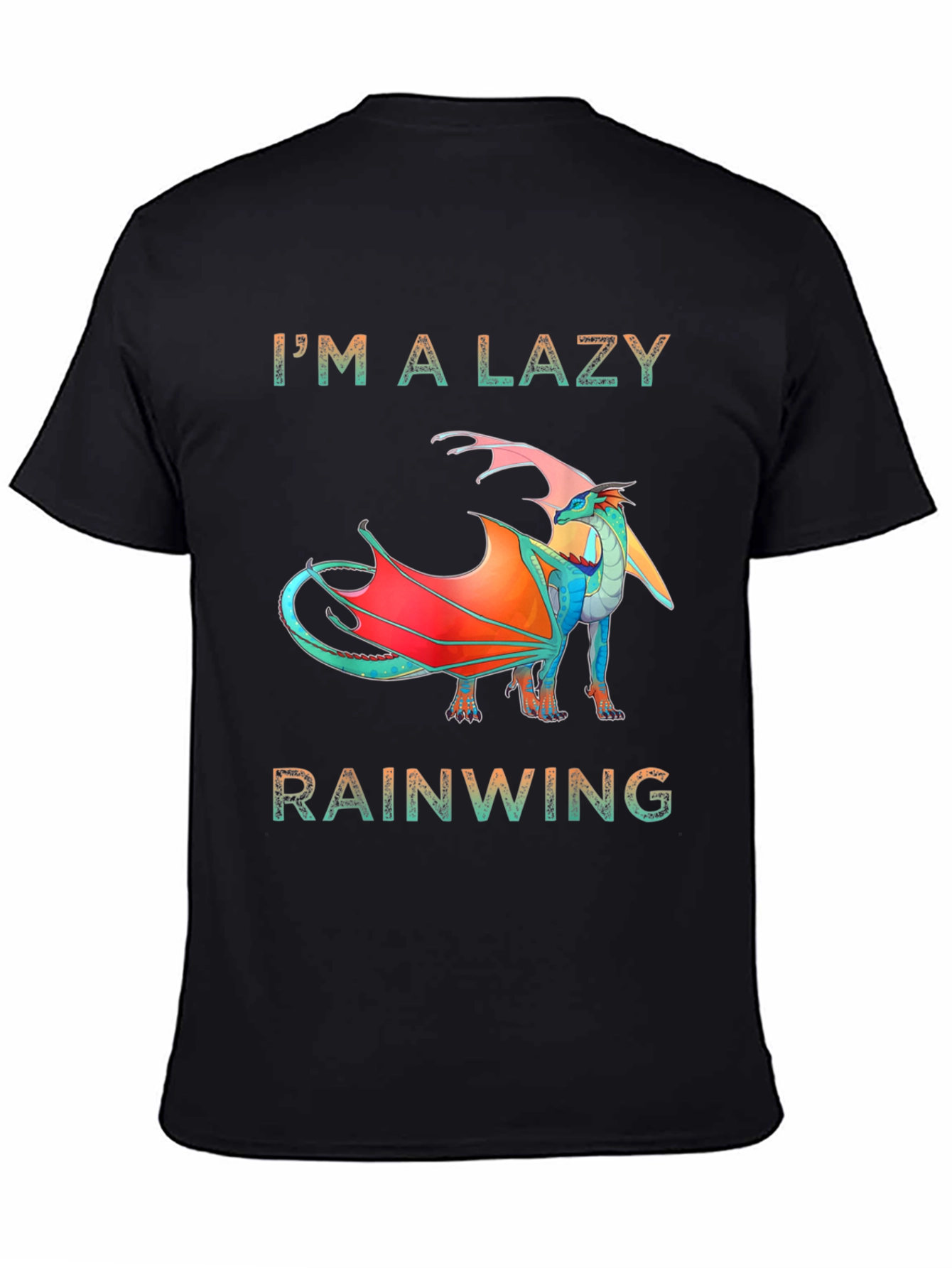 Lazy Rainwing T-Shirt - Dragon Design