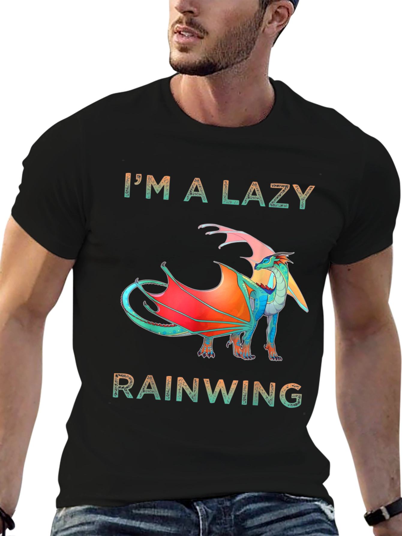 Lazy Rainwing T-Shirt - Dragon Design