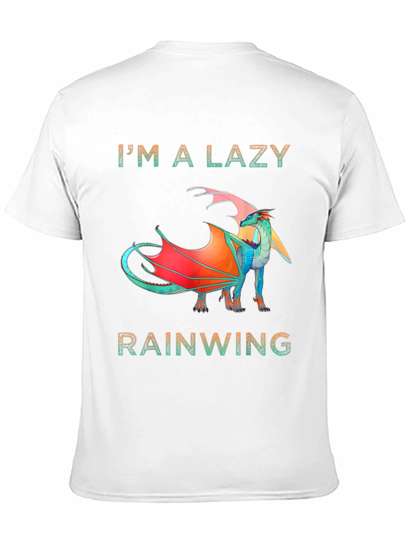Lazy Rainwing T-Shirt - Dragon Design