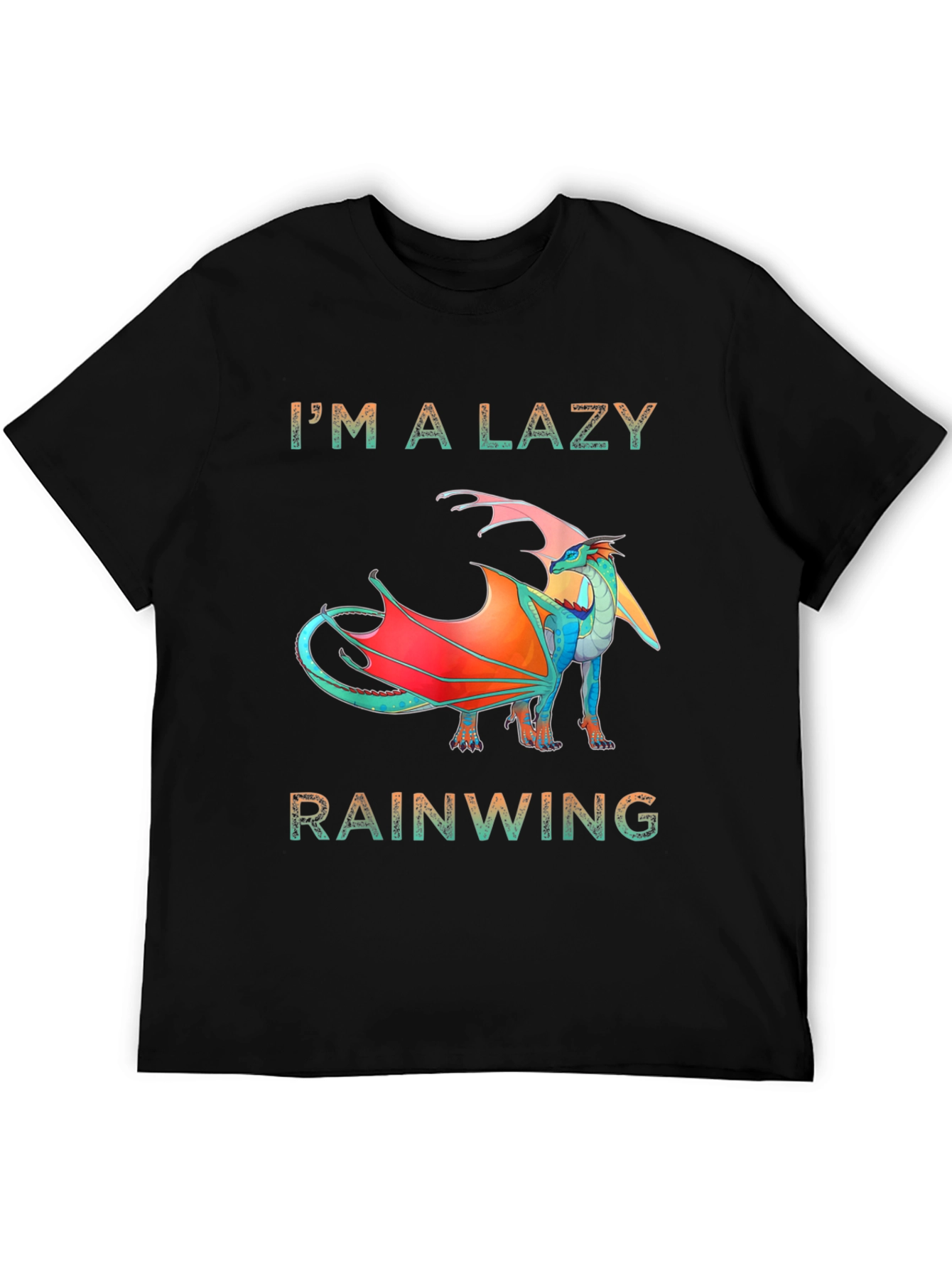 Lazy Rainwing T-Shirt - Dragon Design