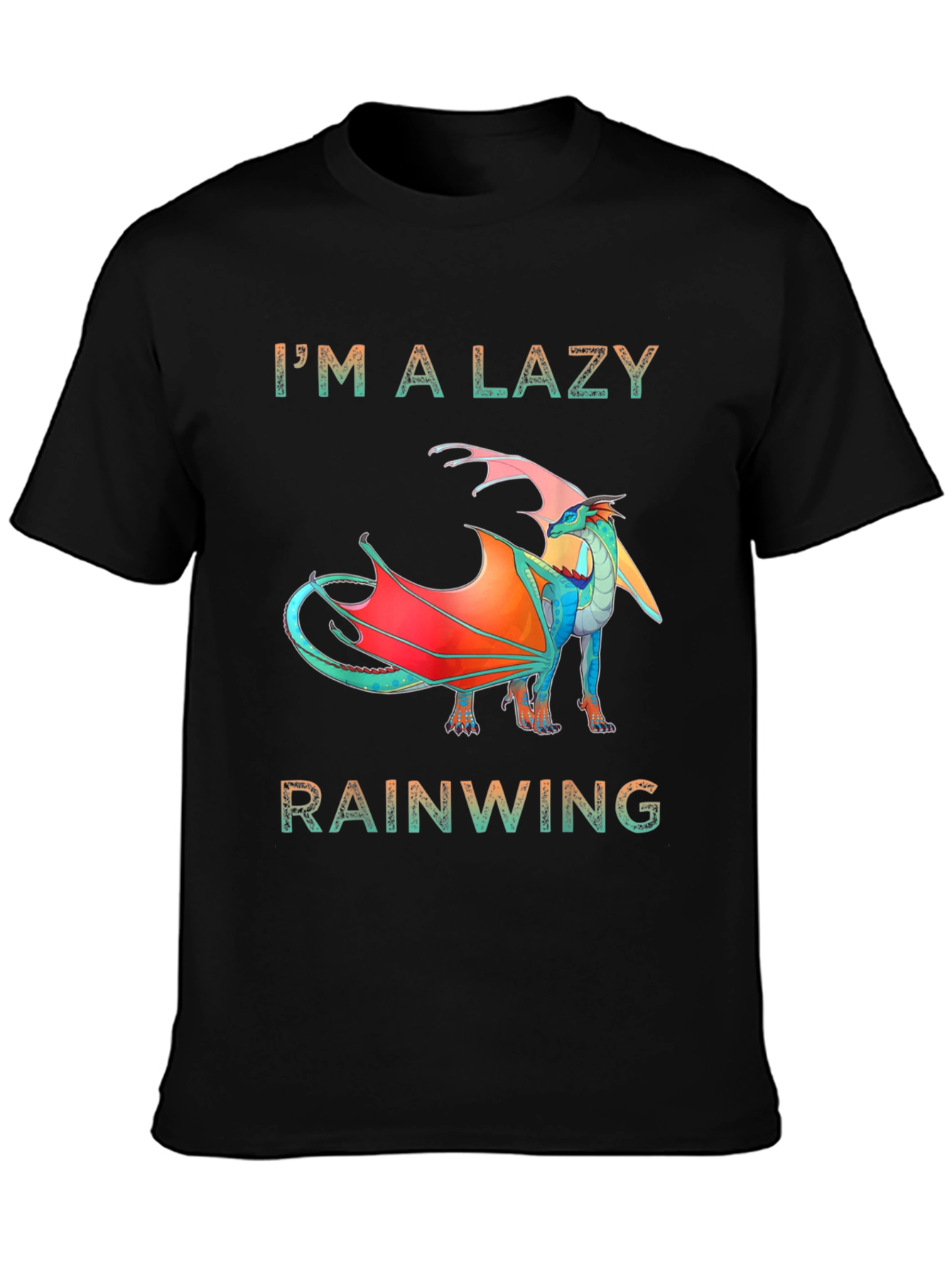 Lazy Rainwing T-Shirt - Dragon Design