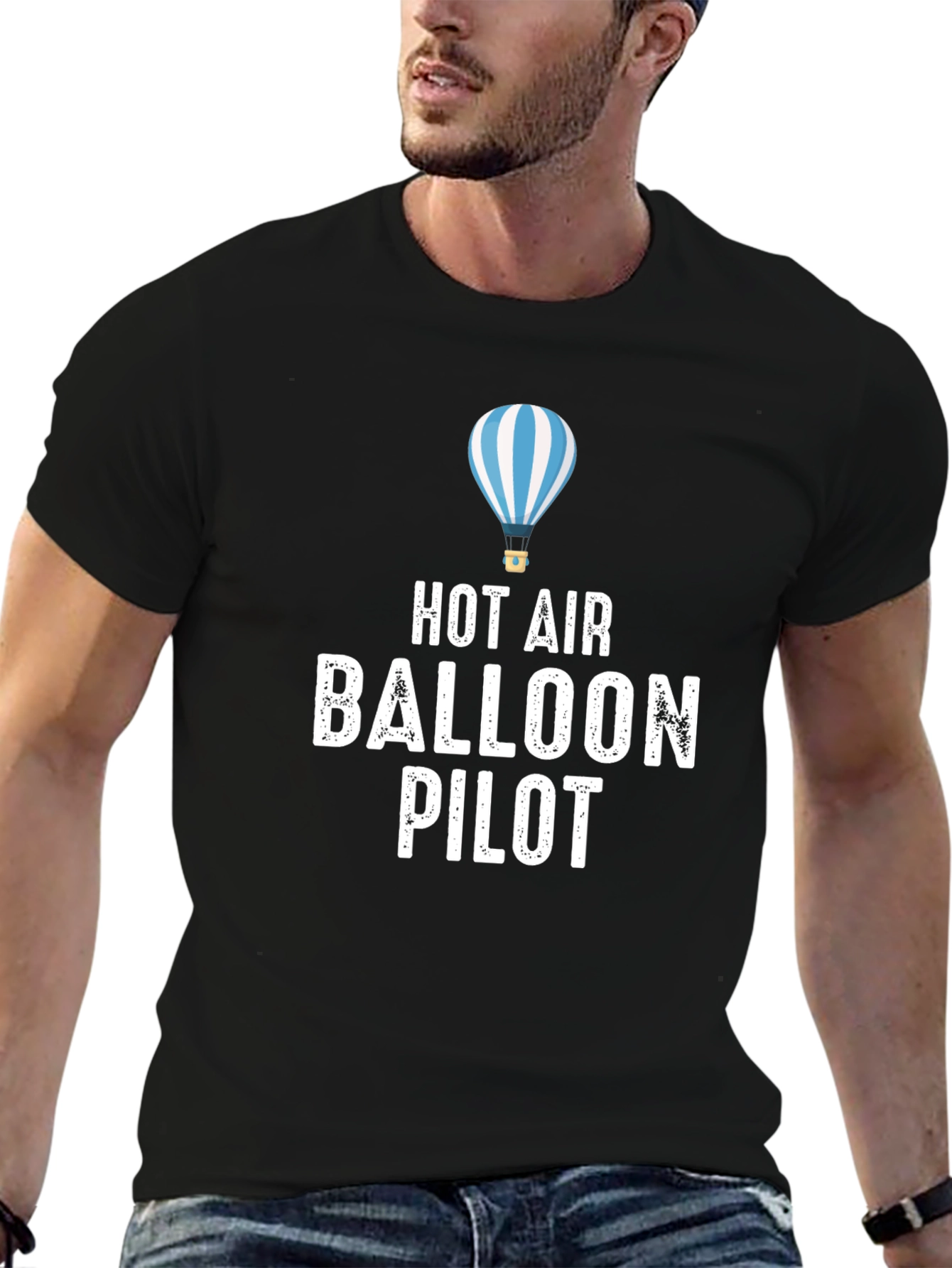 Hot Air Balloon Pilot Graphic Tee