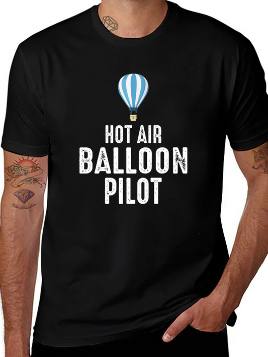 Hot Air Balloon Pilot Graphic Tee