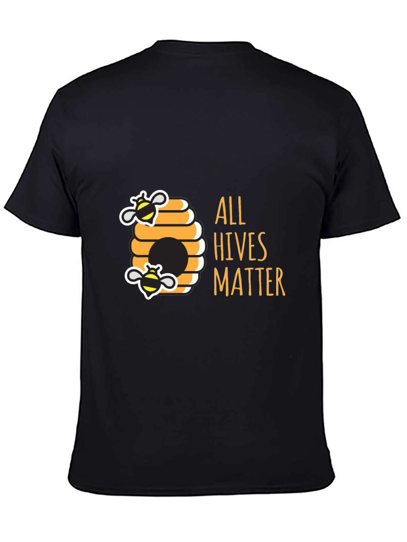 All Hives Matter Black T-Shirt - Bee Kind