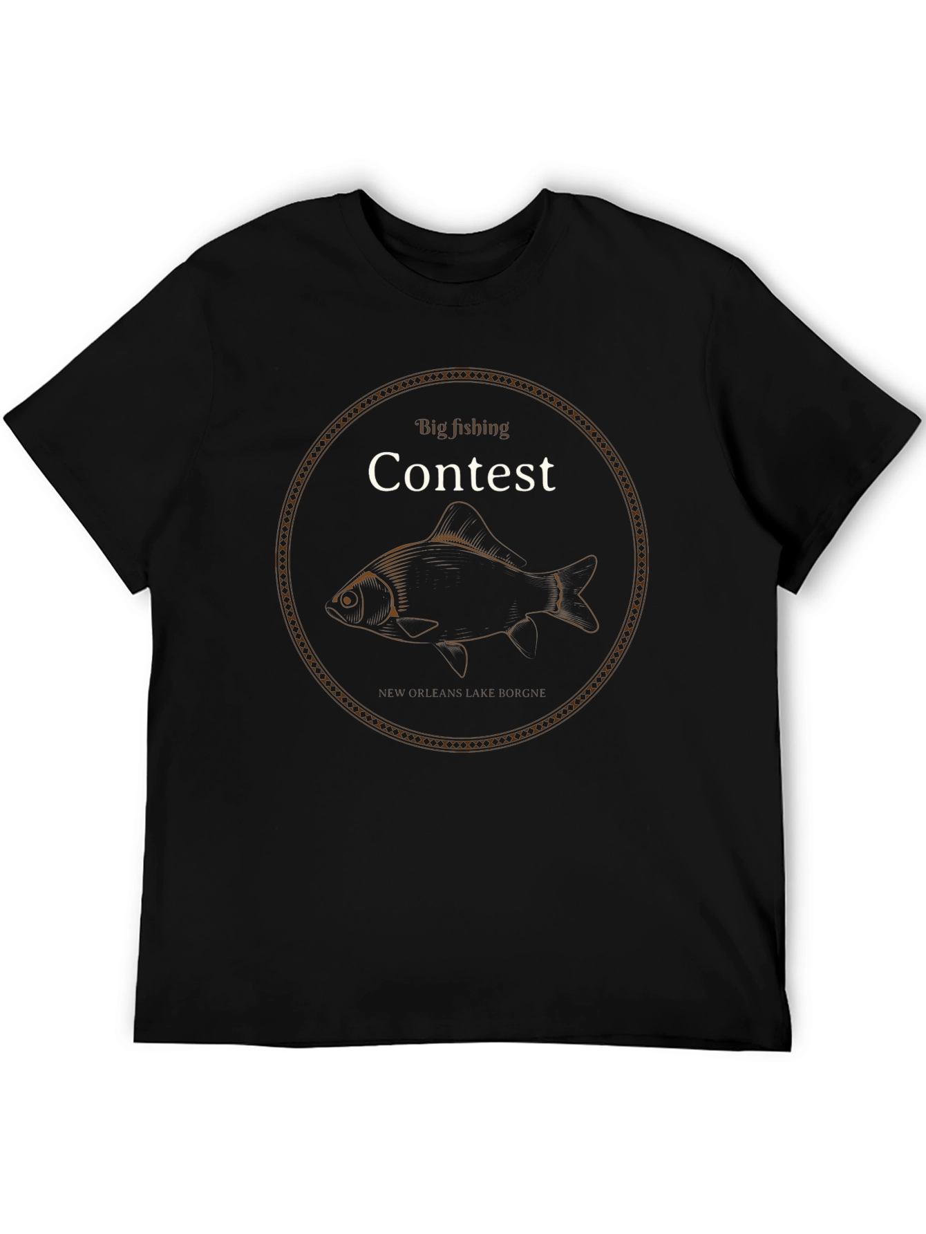 Big Fishing Contest Graphic T-Shirt