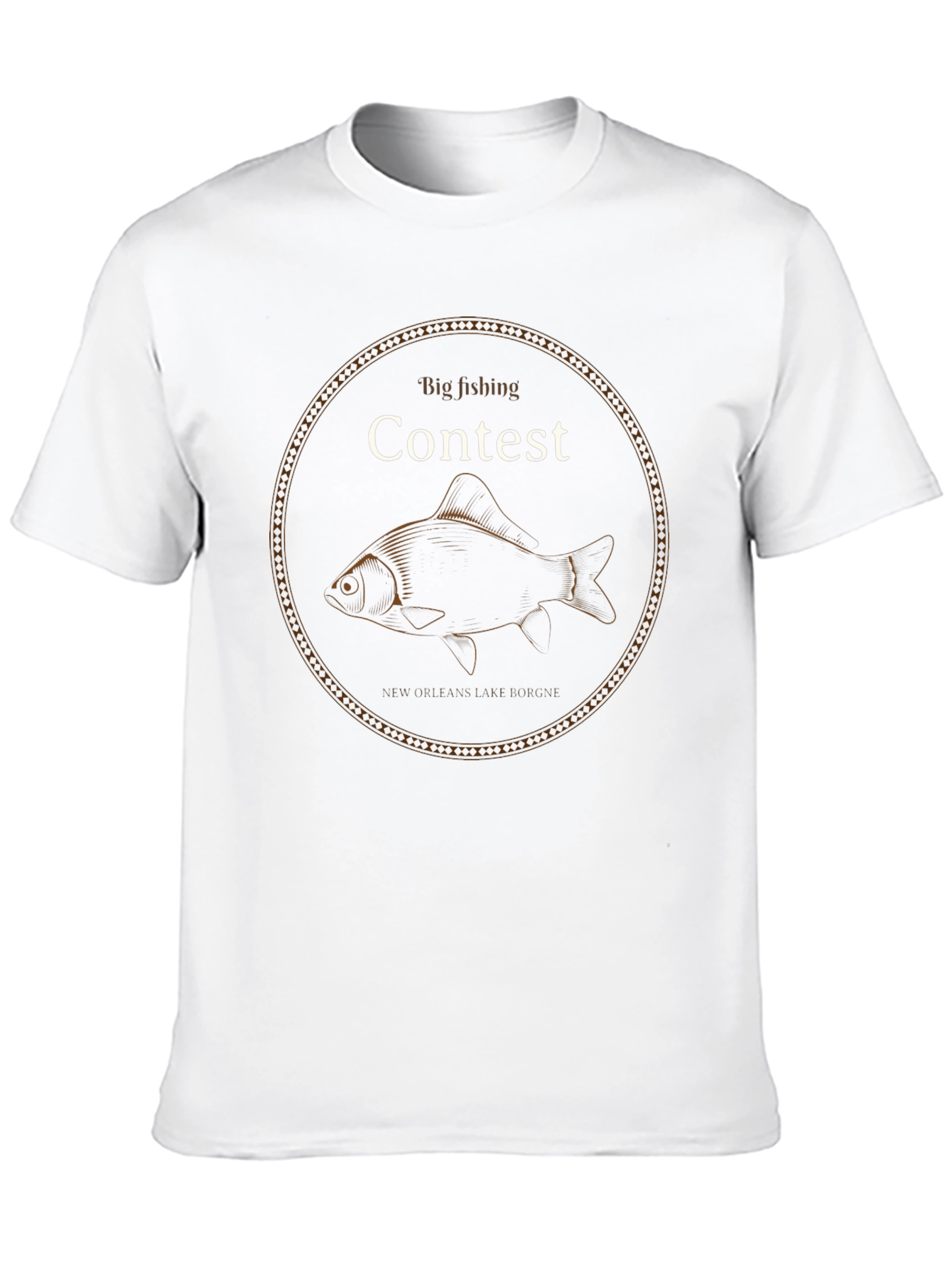 Big Fishing Contest Graphic T-Shirt
