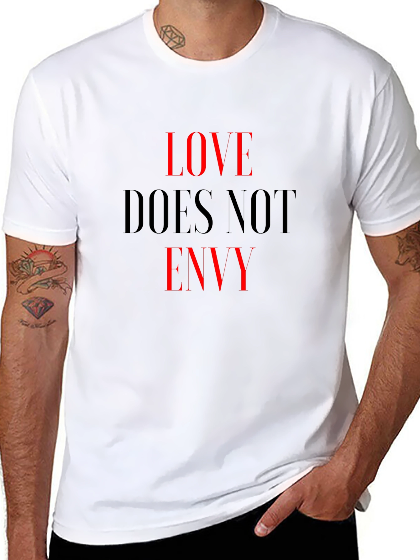 Love Does Not Envy Graphic Tee