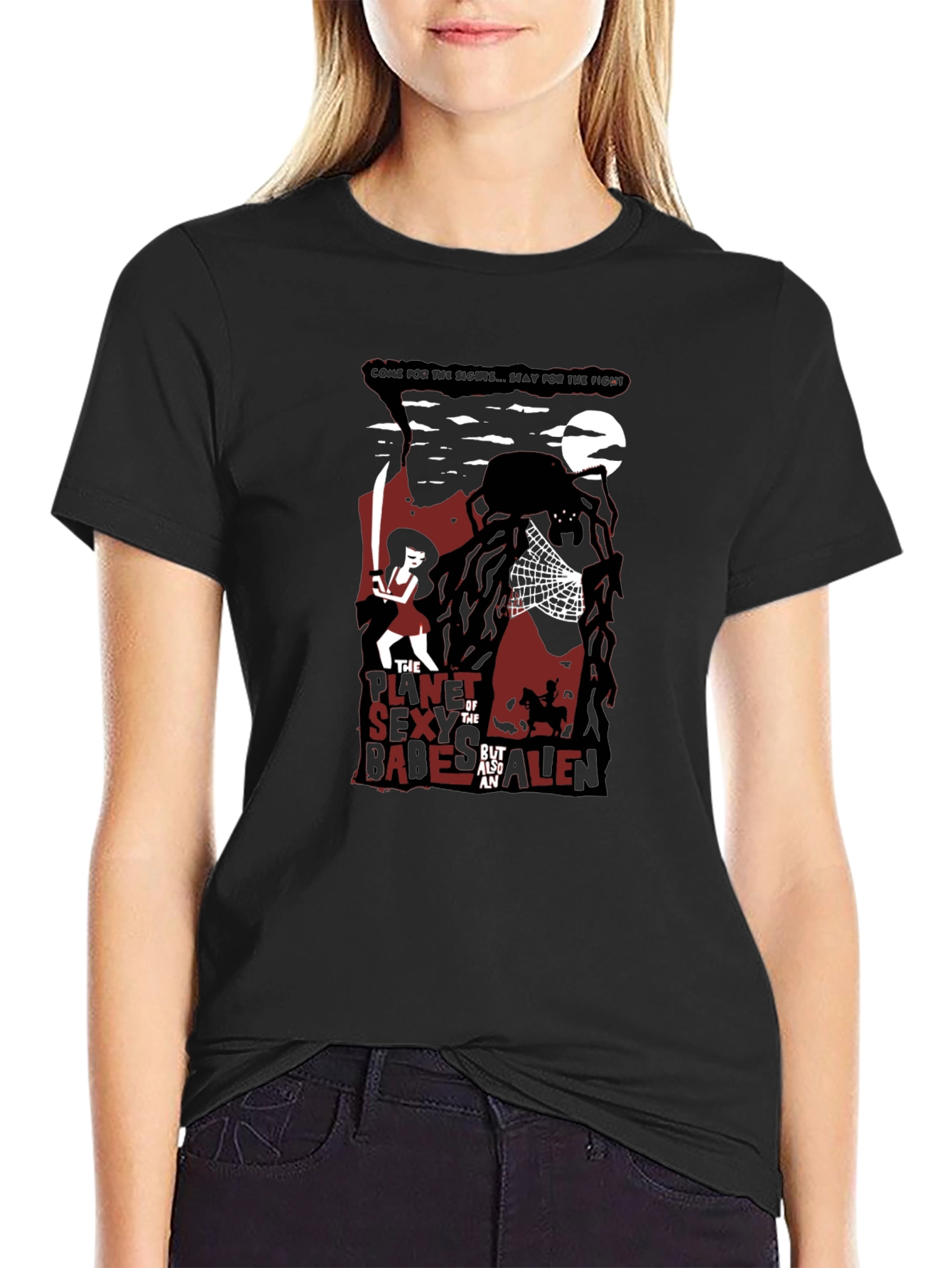 Planet of Sexy Babes Alien T-Shirt