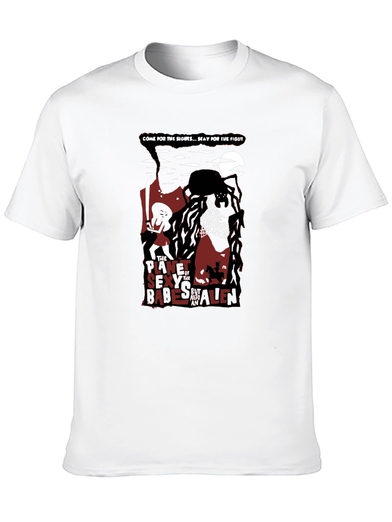 Planet of Sexy Babes Alien T-Shirt