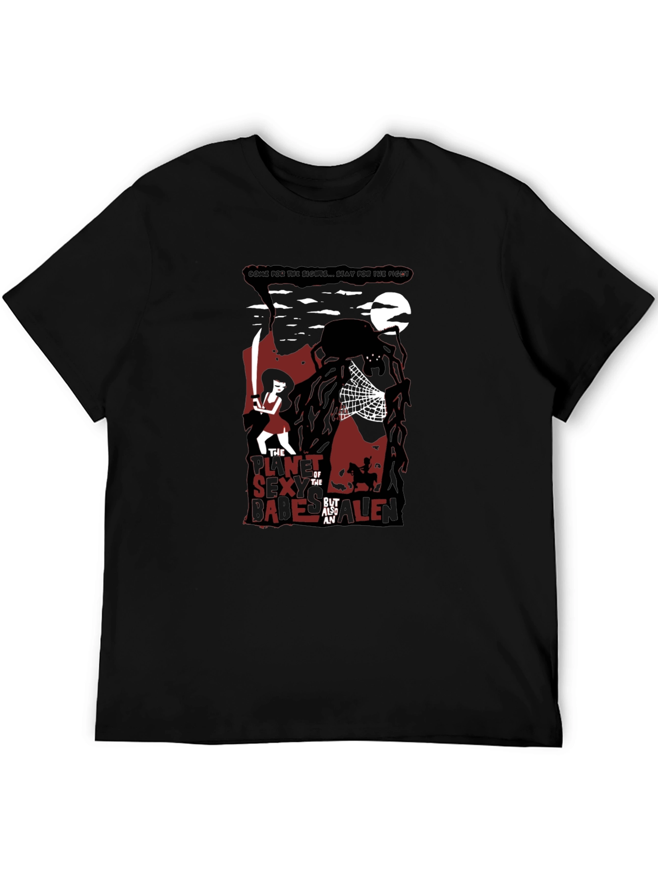 Planet of Sexy Babes Alien T-Shirt