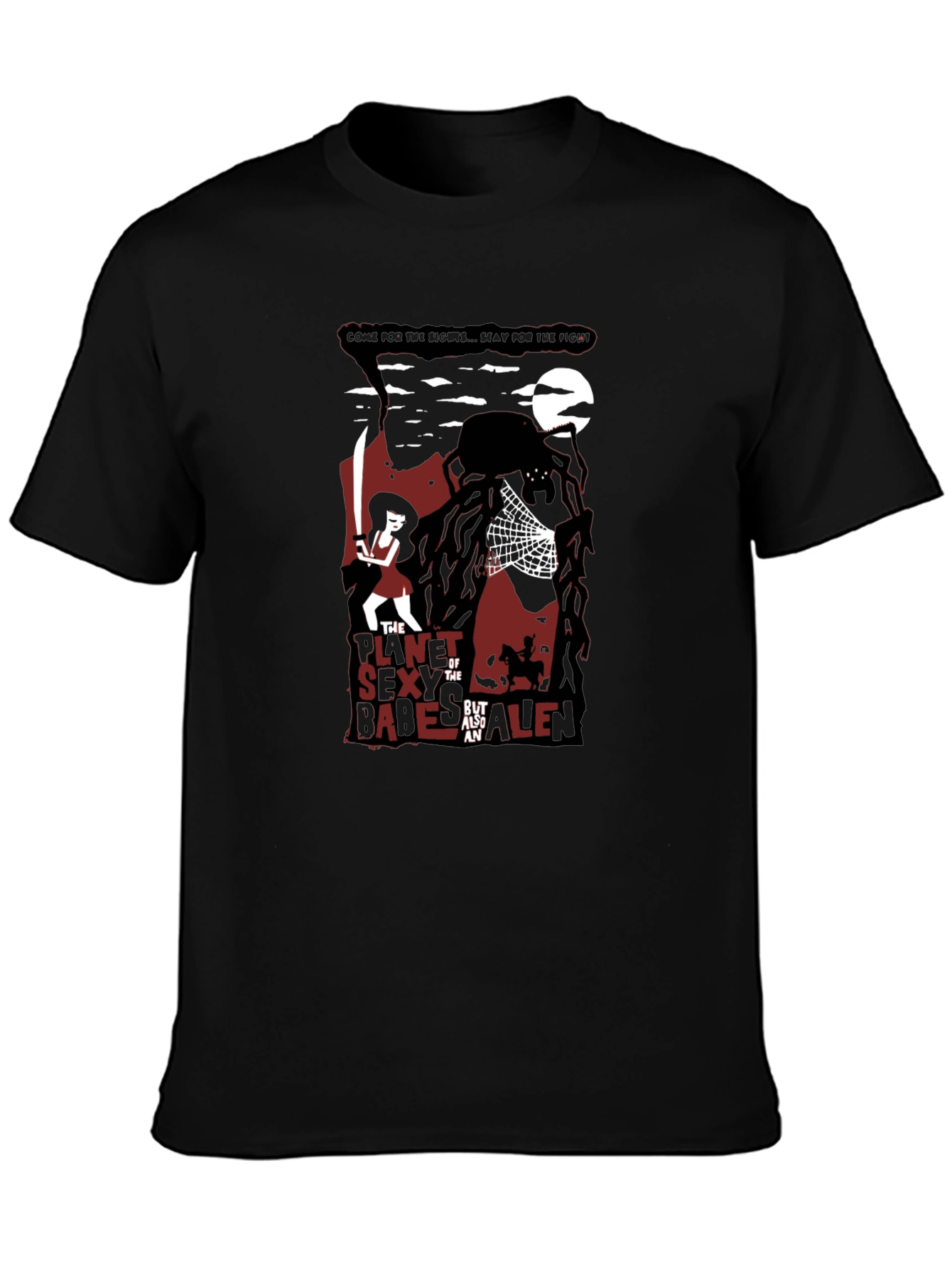 Planet of Sexy Babes Alien T-Shirt