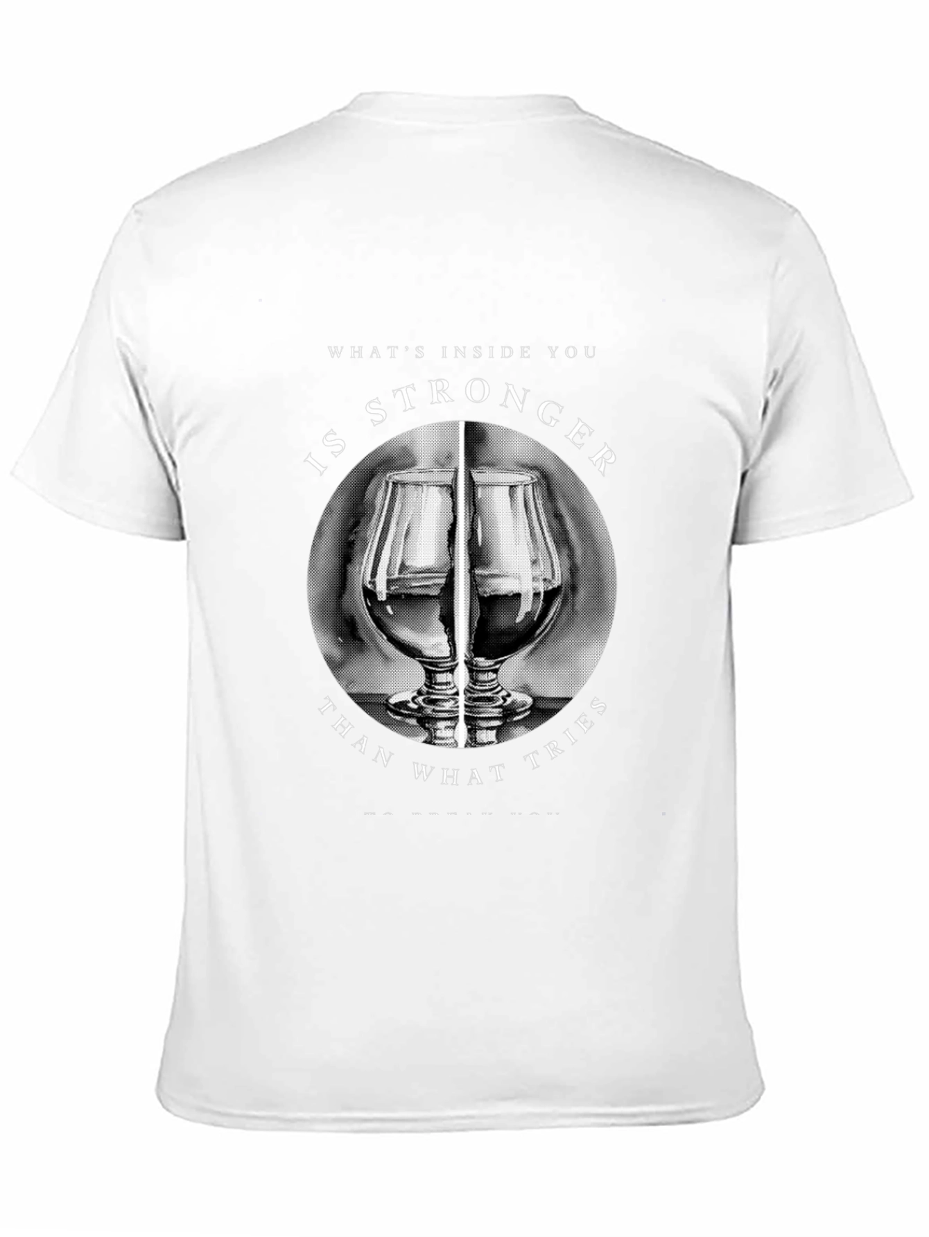 Stronger Inside T-Shirt - Motivational Graphic Tee