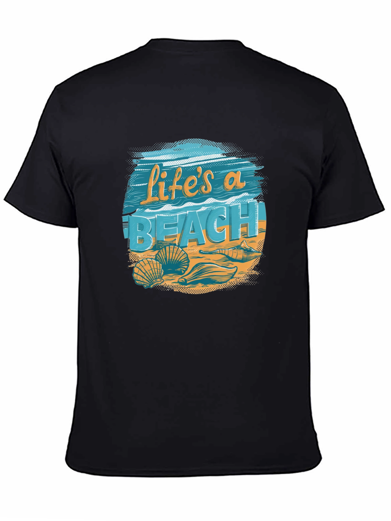 Lifes a Beach Graphic Tee - Summer Vibes T-Shirt
