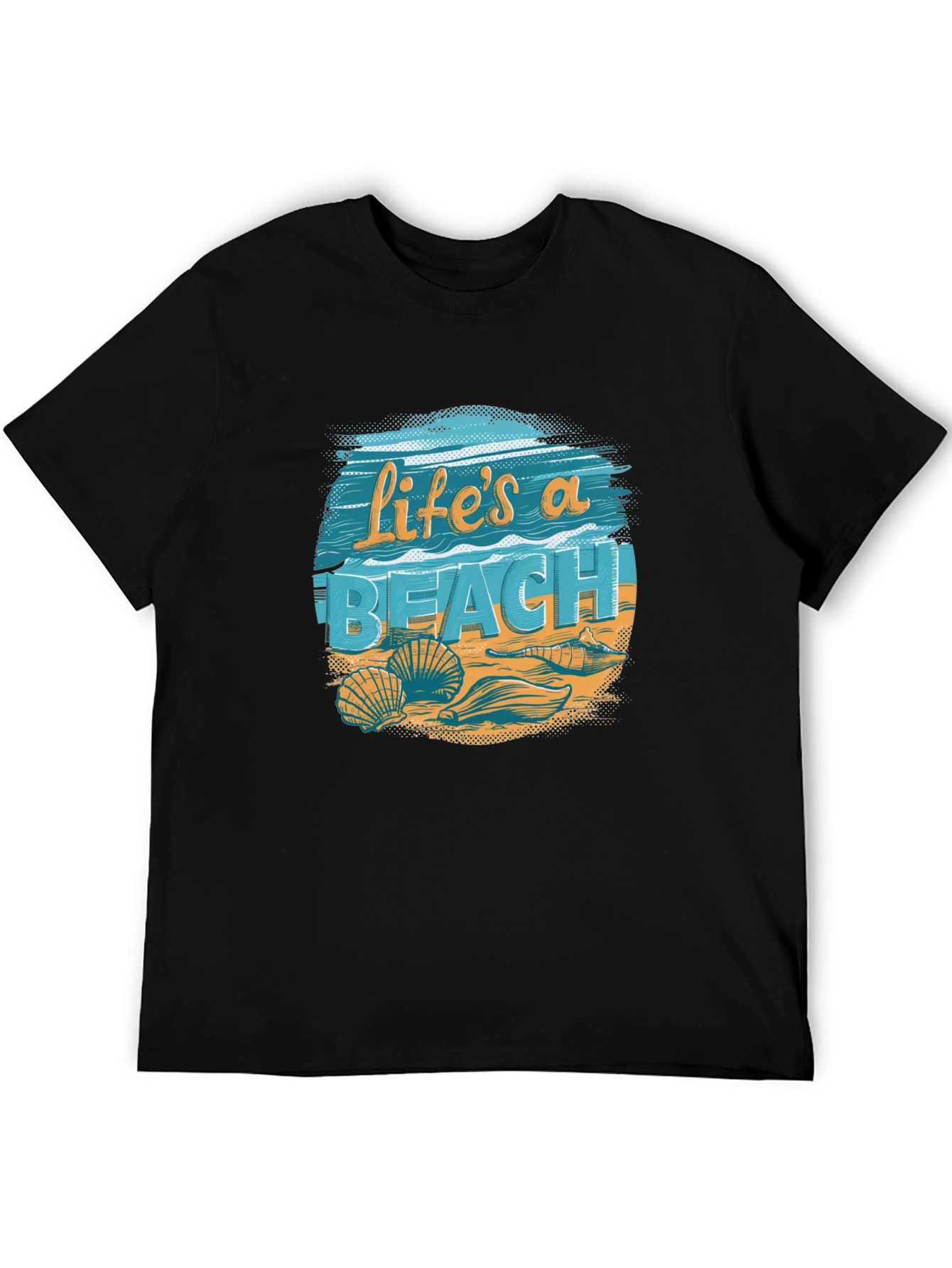 Lifes a Beach Graphic Tee - Summer Vibes T-Shirt
