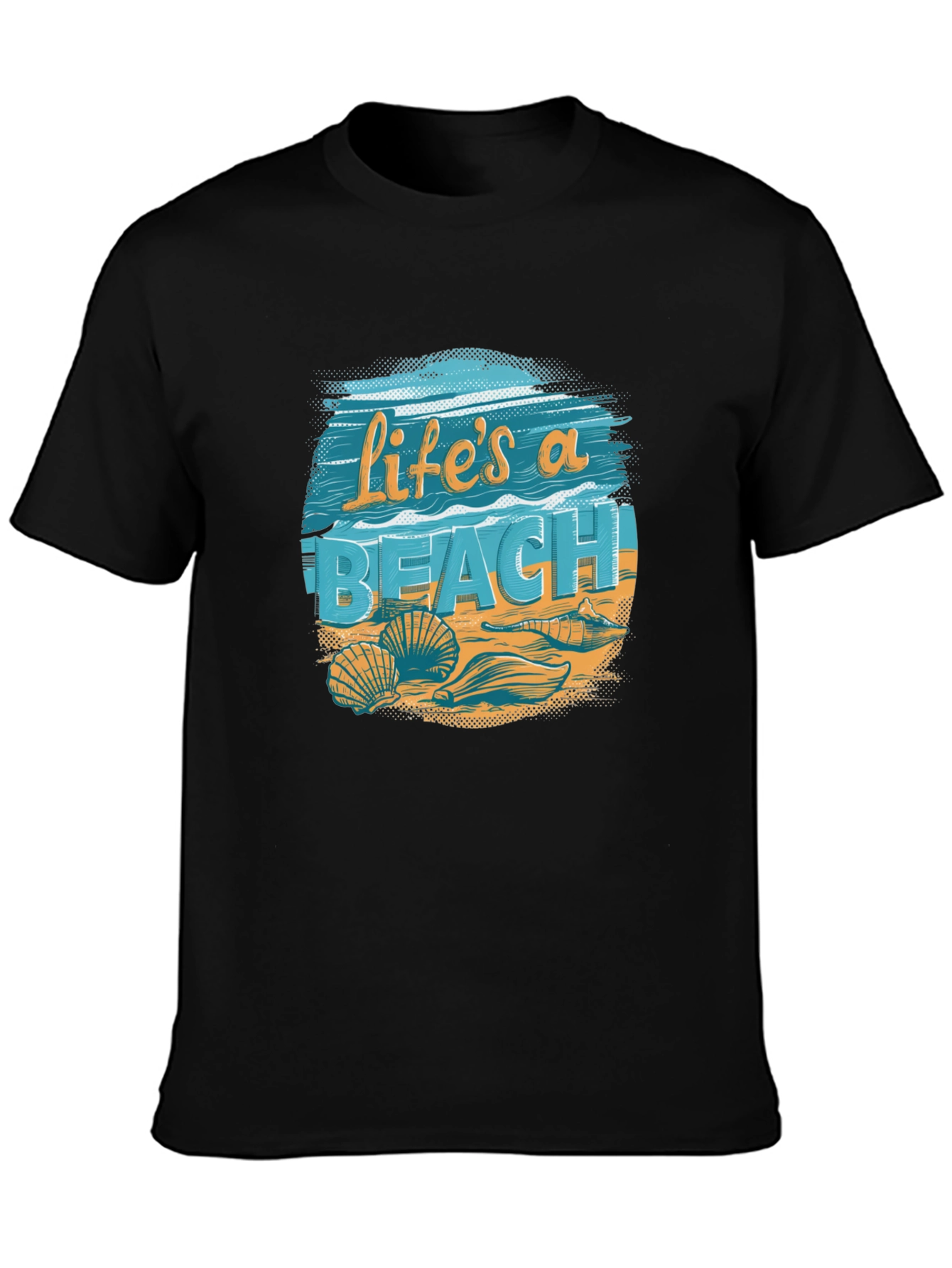 Lifes a Beach Graphic Tee - Summer Vibes T-Shirt