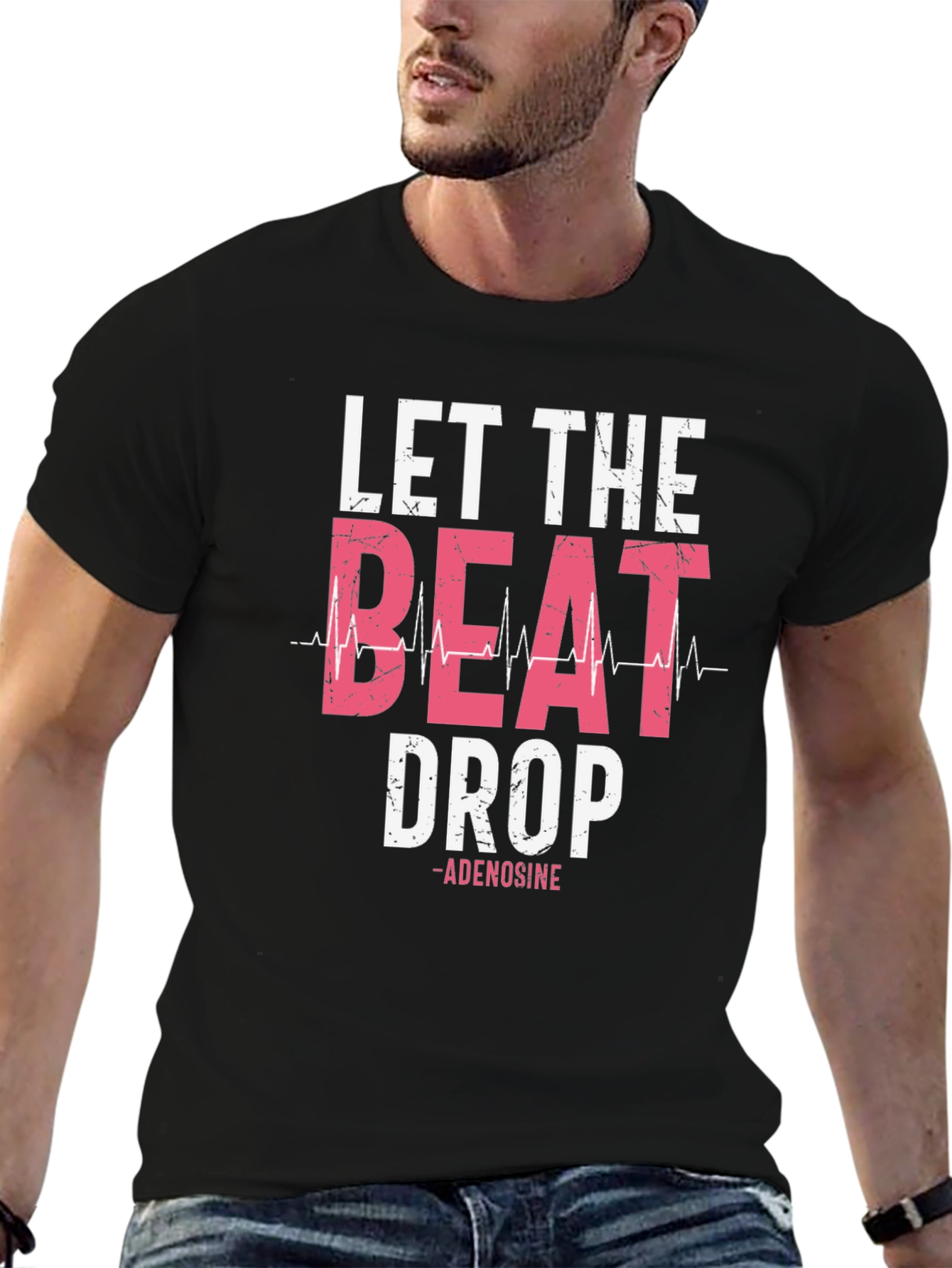 Let The Beat Drop T-Shirt Adenosine
