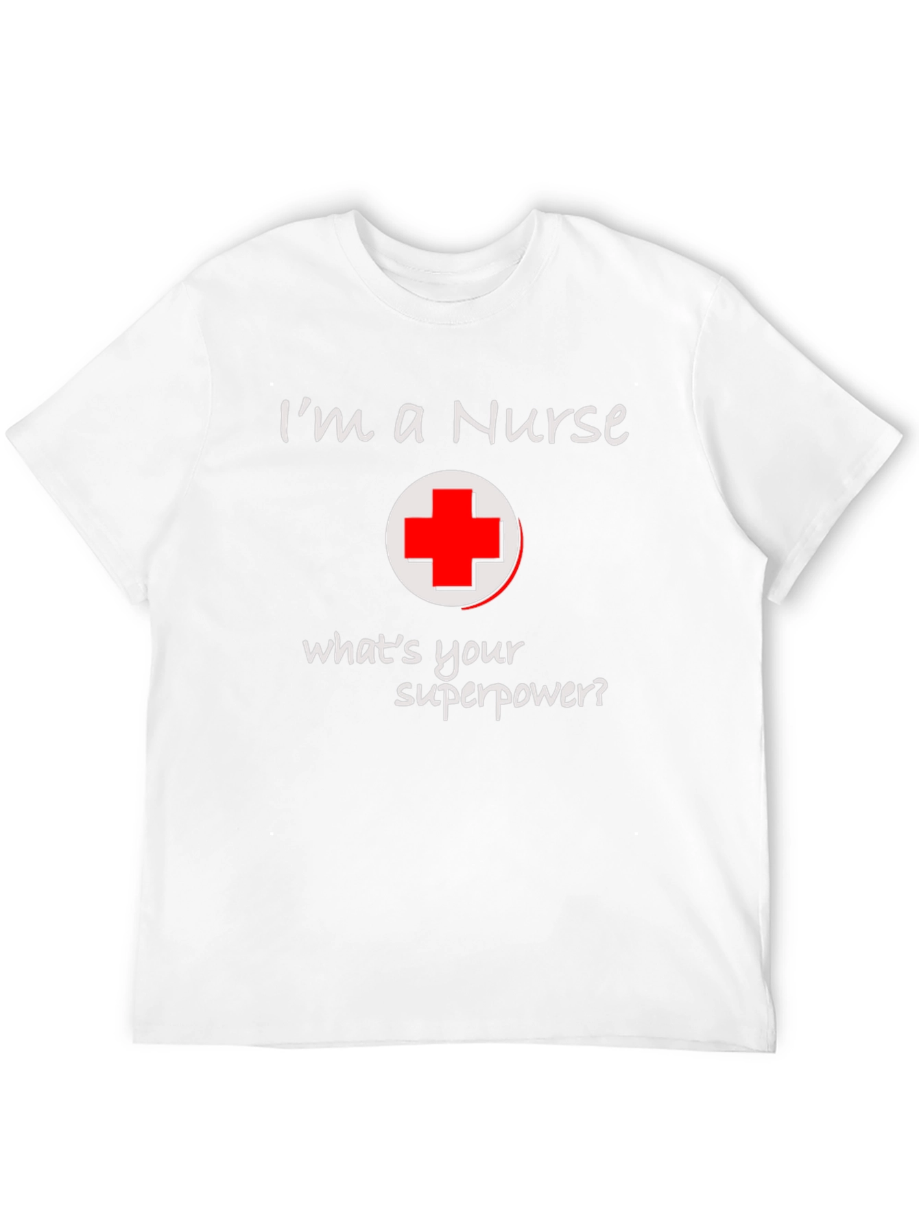 Nurse Superpower T-Shirt - Black
