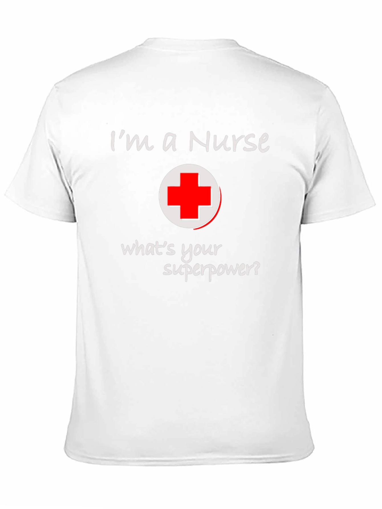 Nurse Superpower T-Shirt - Black