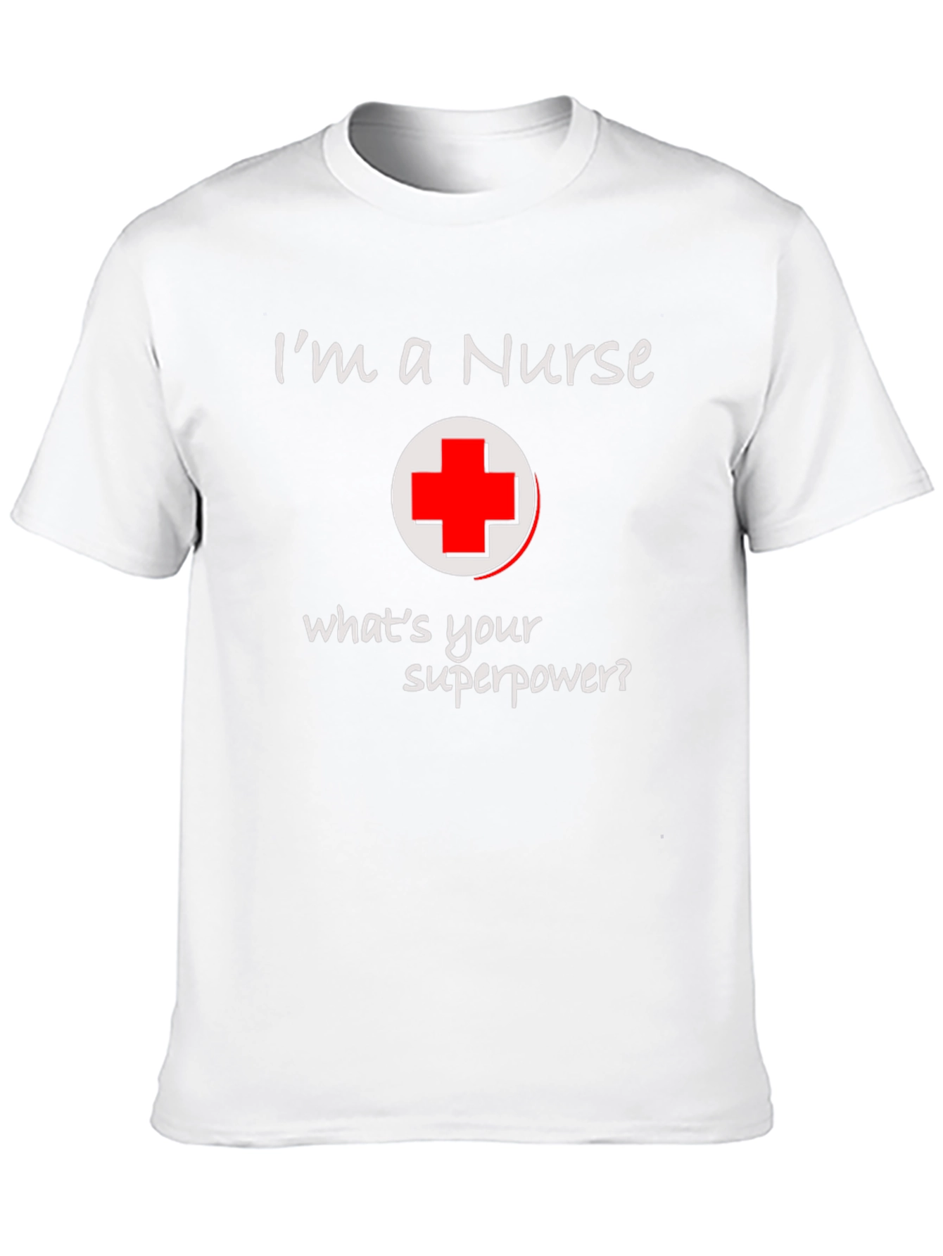 Nurse Superpower T-Shirt - Black