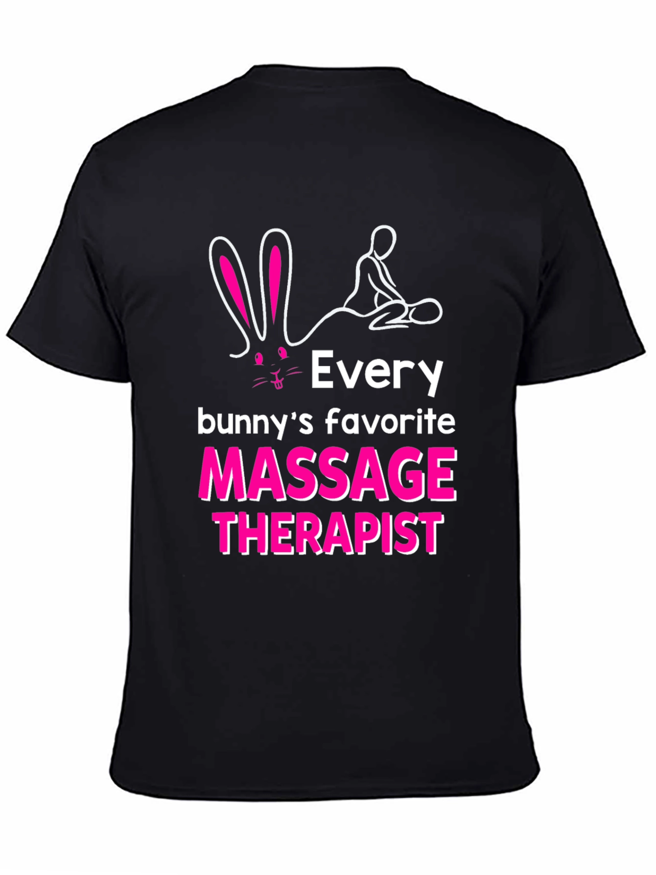 Bunnys Favorite Massage Therapist Graphic Tee