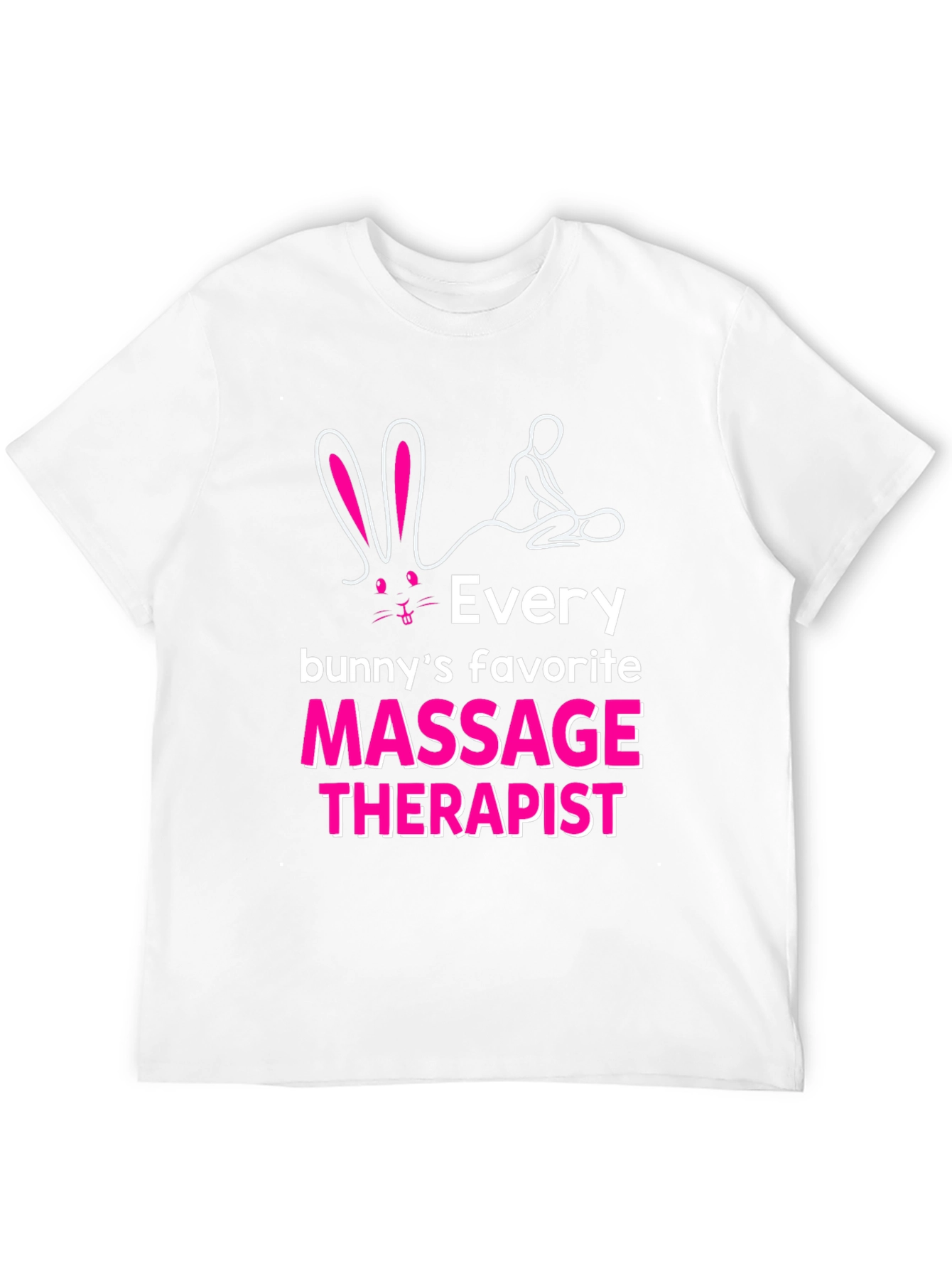 Bunnys Favorite Massage Therapist Graphic Tee