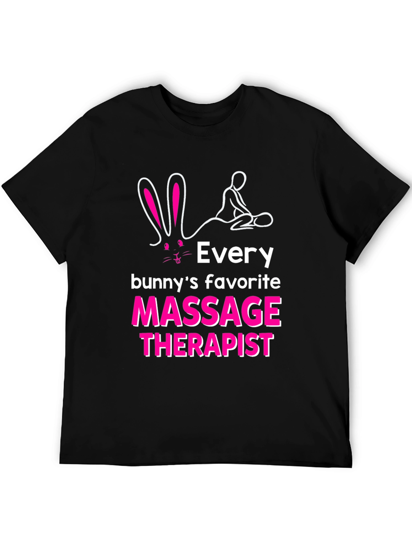 Bunnys Favorite Massage Therapist Graphic Tee