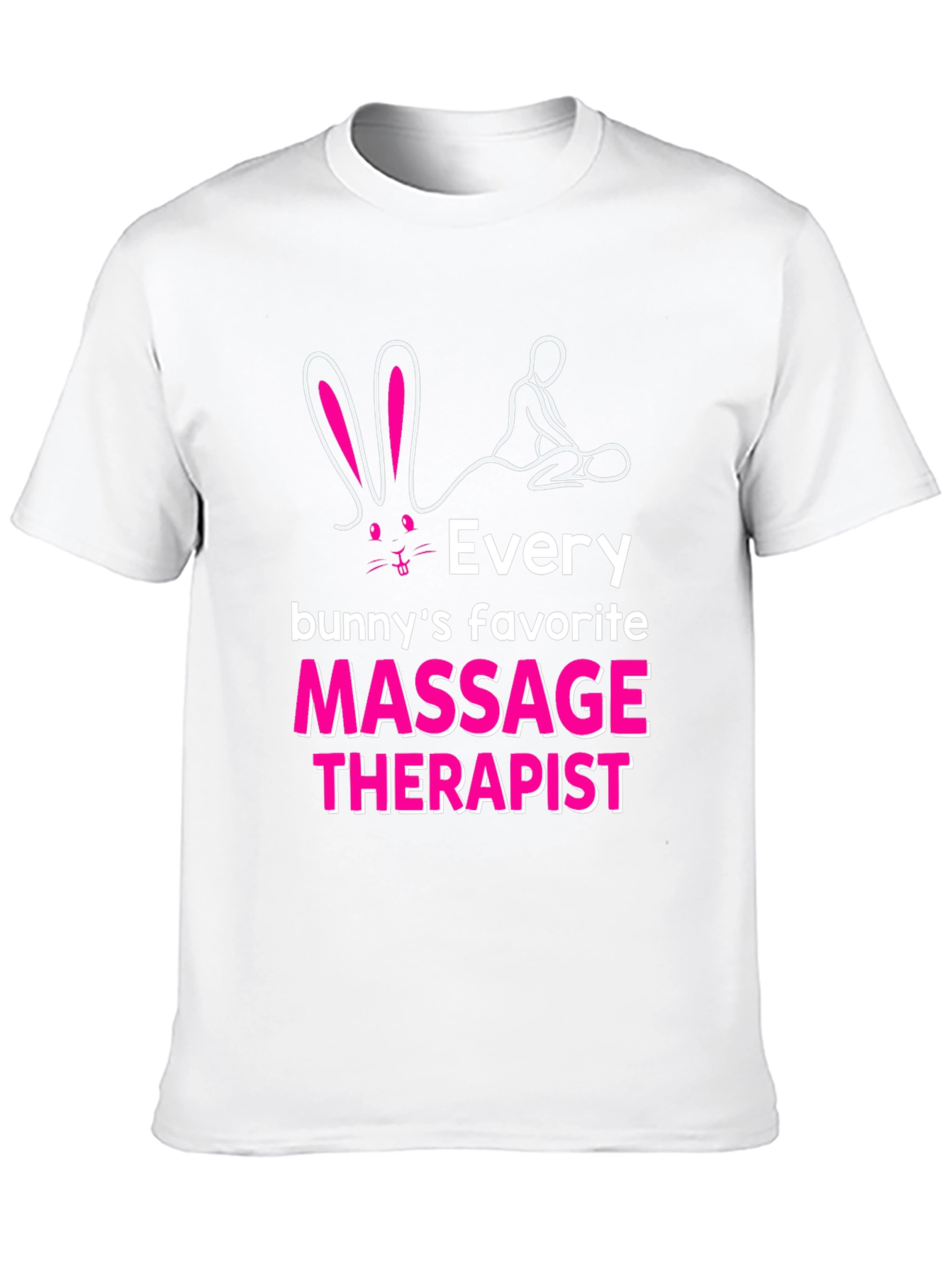 Bunnys Favorite Massage Therapist Graphic Tee