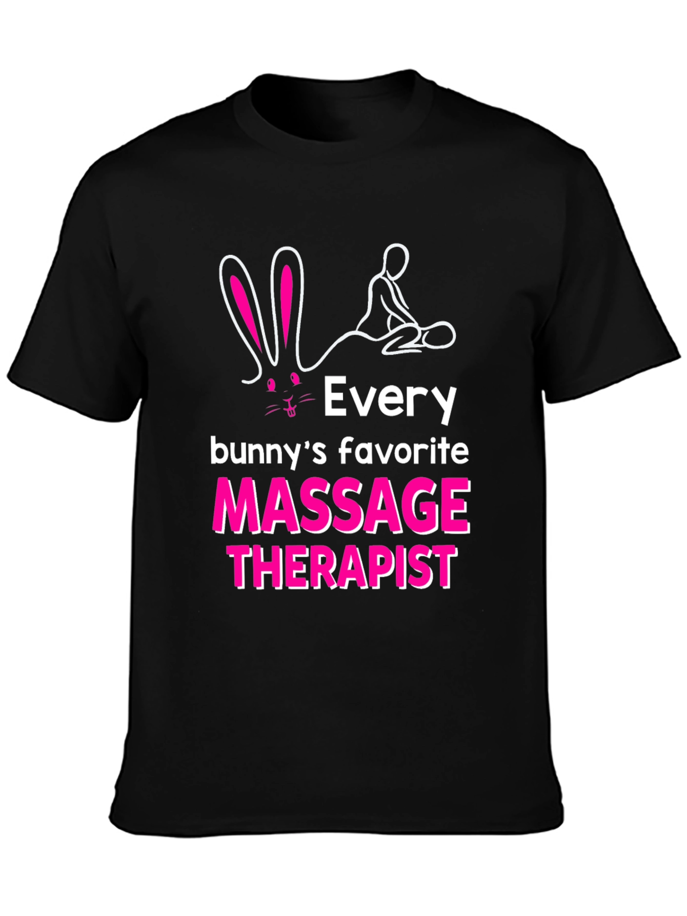 Bunnys Favorite Massage Therapist Graphic Tee