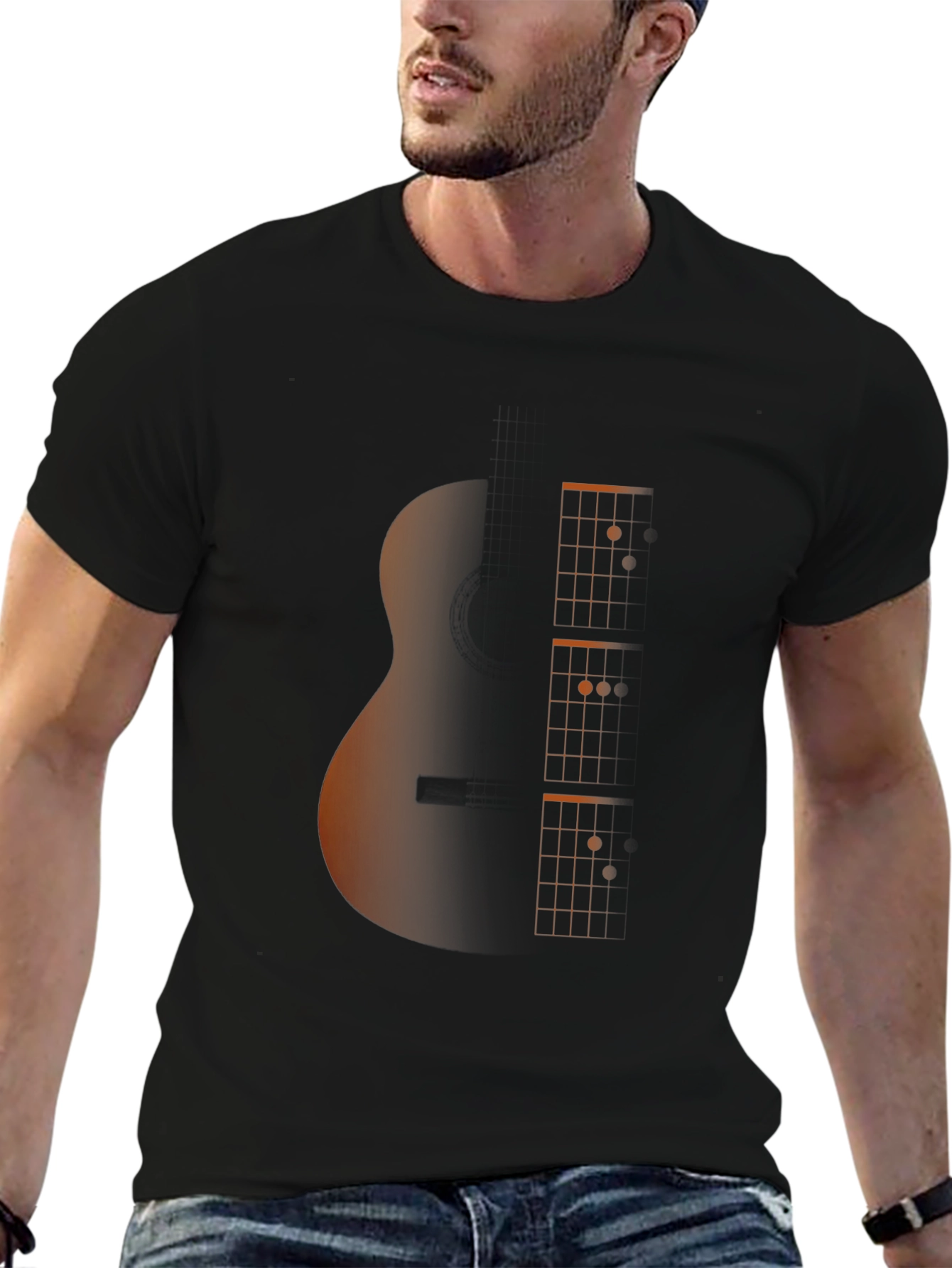 Guitar Chord T-Shirt - Musician Fashion Tee