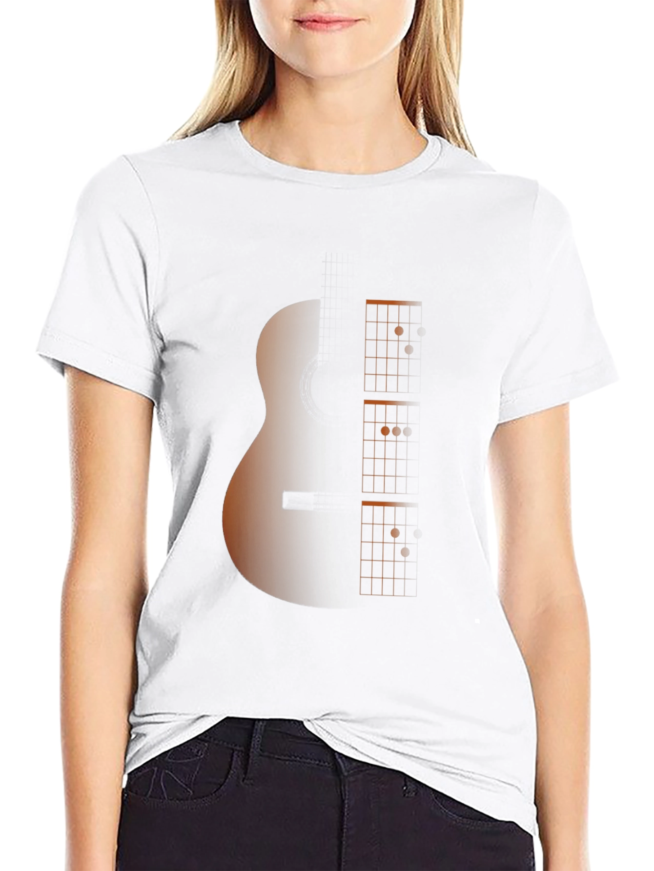 Guitar Chord T-Shirt - Musician Fashion Tee