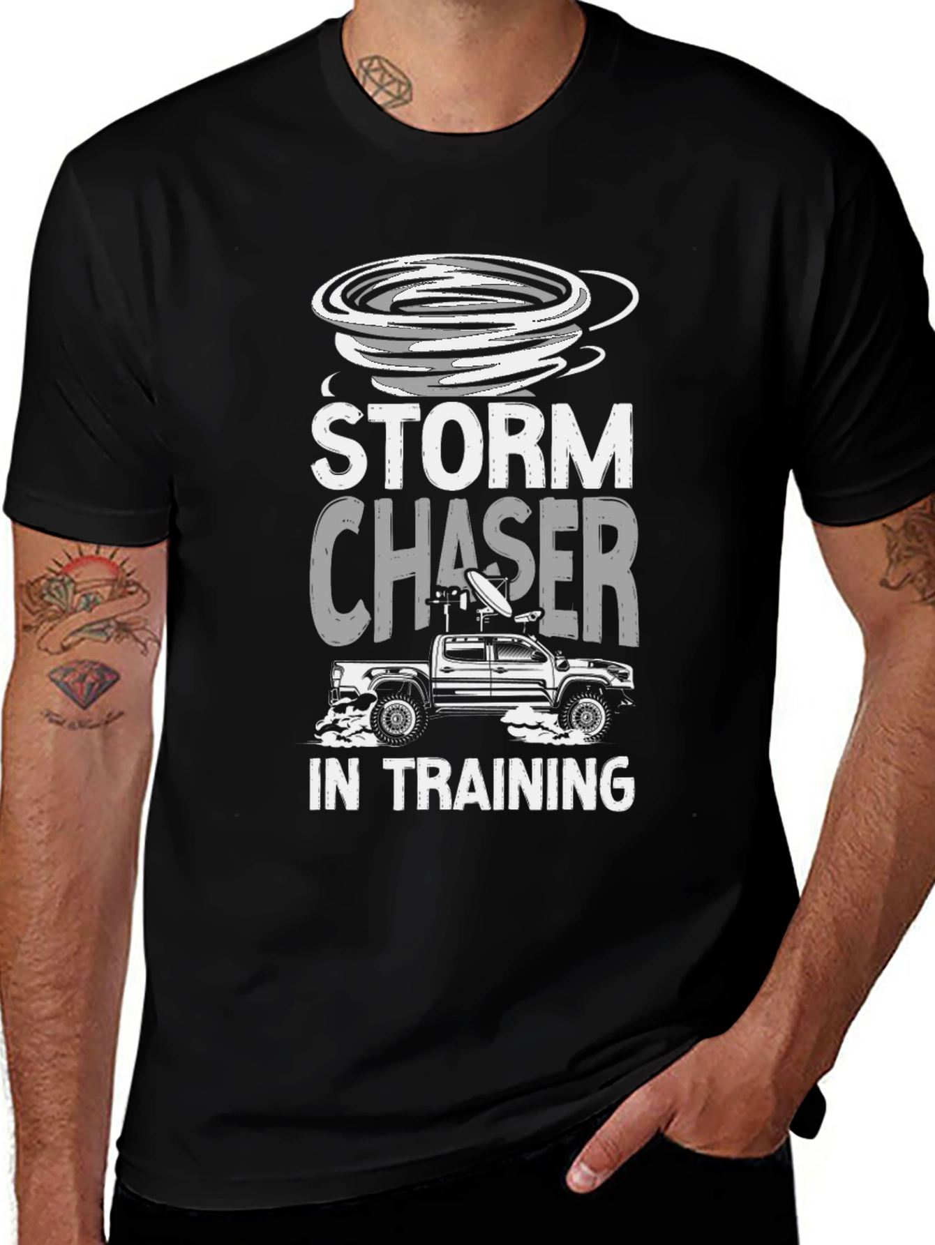 Storm Chaser In Training Graphic T-Shirt