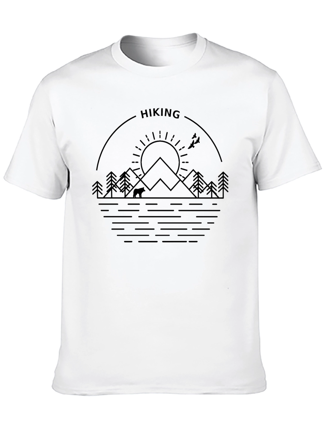 Hiking Graphic Tee - Nature Adventure T-Shirt