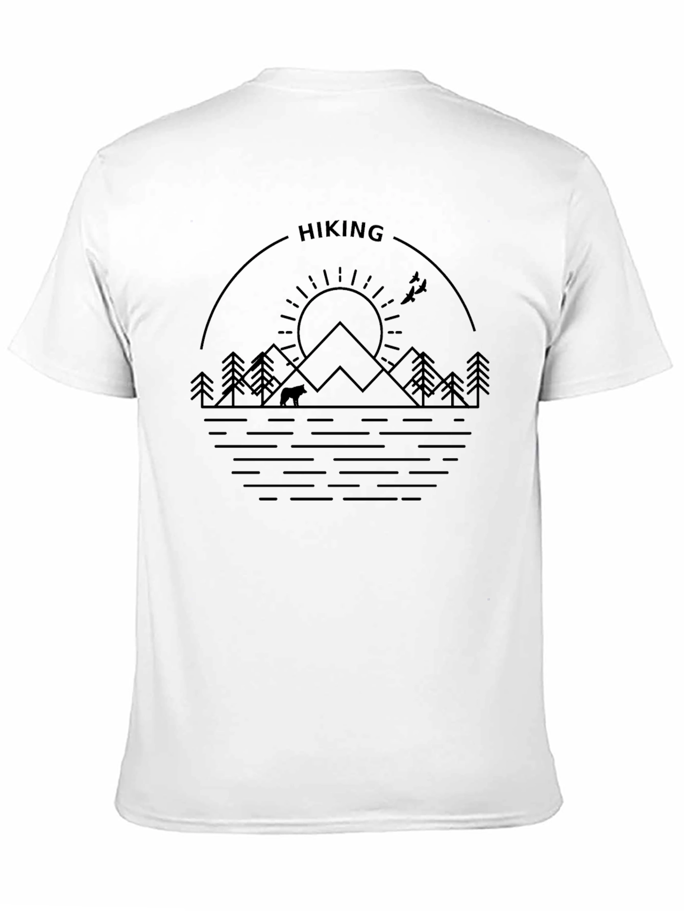 Hiking Graphic Tee - Nature Adventure T-Shirt