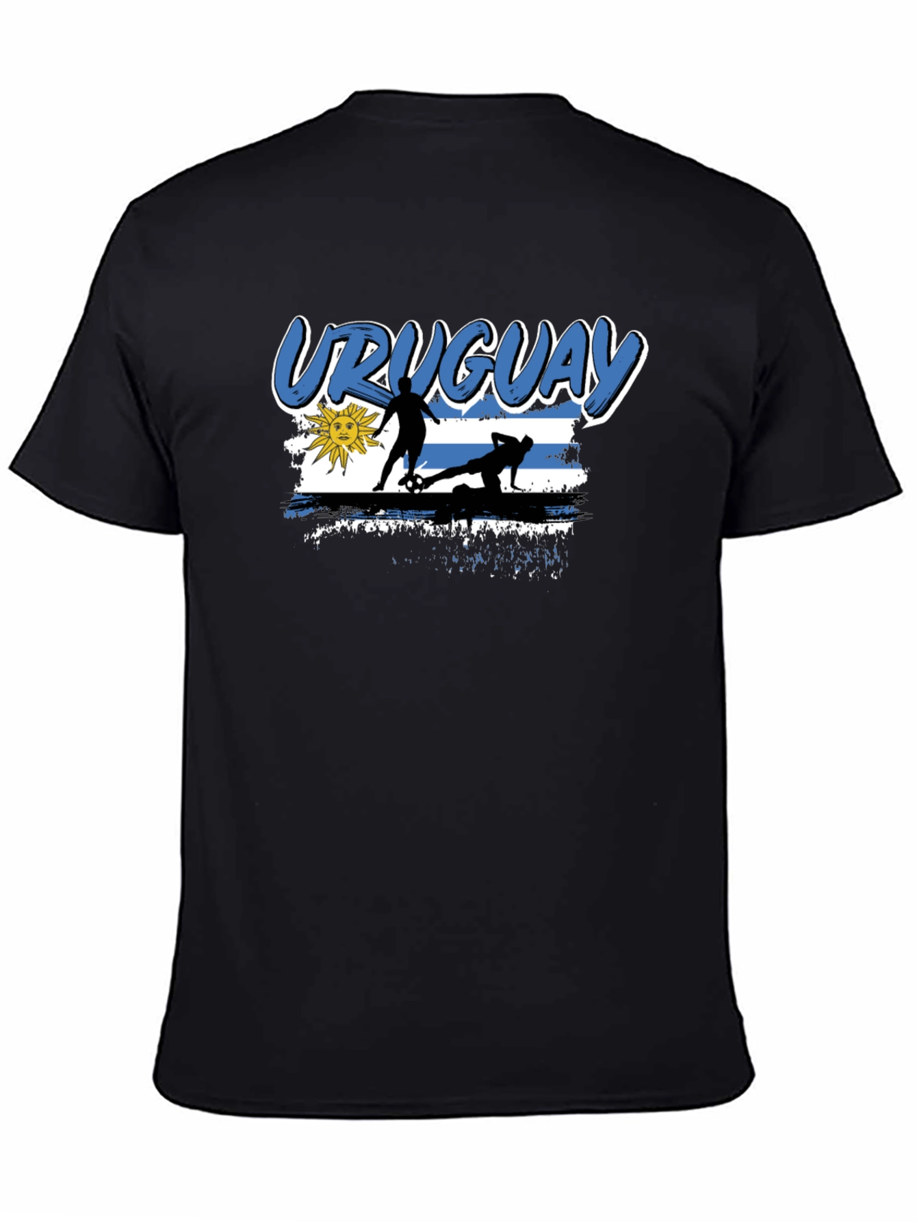 Uruguay Soccer Fan T-Shirt - Black