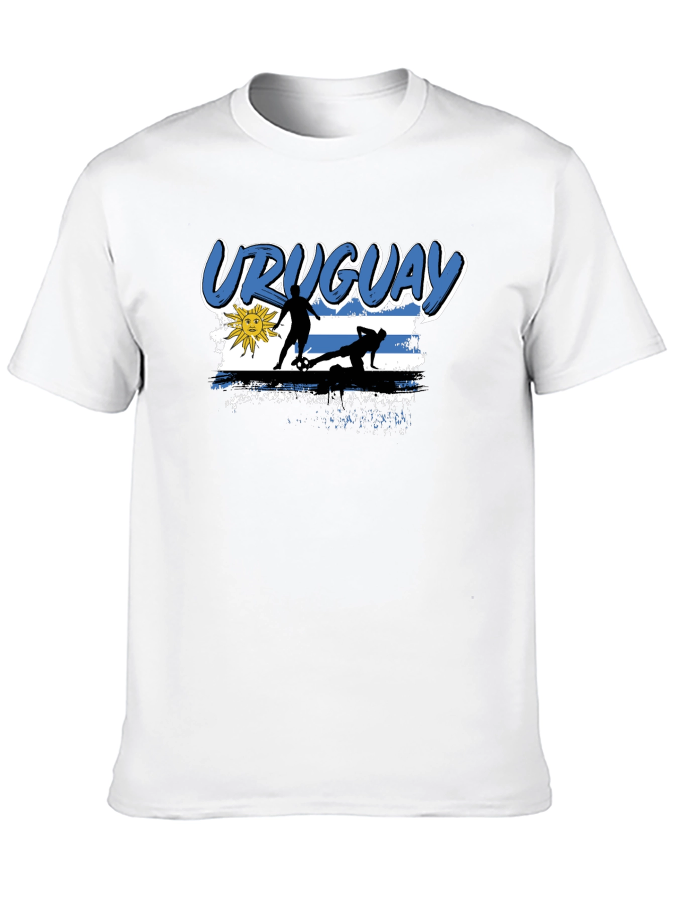 Uruguay Soccer Fan T-Shirt - Black