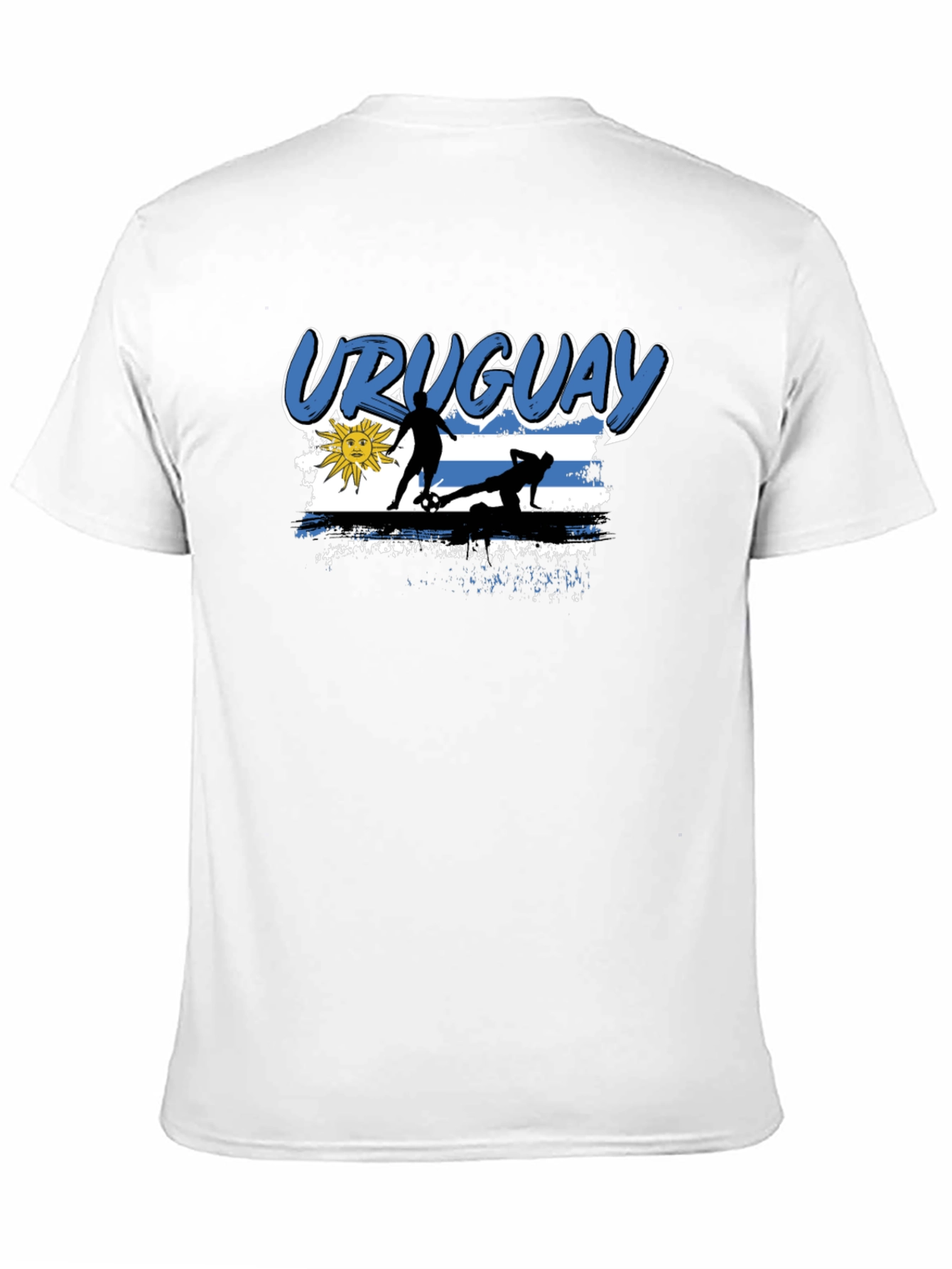 Uruguay Soccer Fan T-Shirt - Black