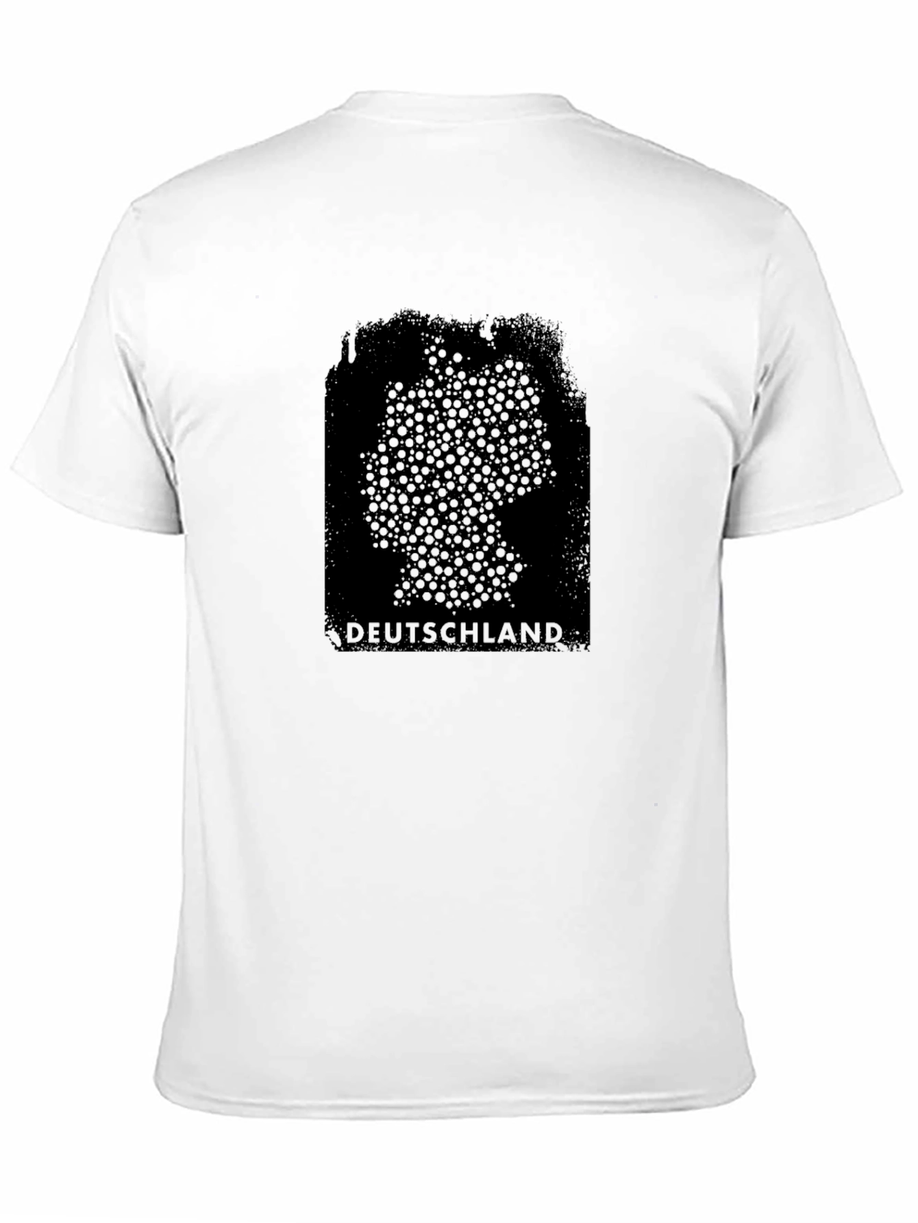 Deutschland Map T-Shirt - Black Graphic Tee