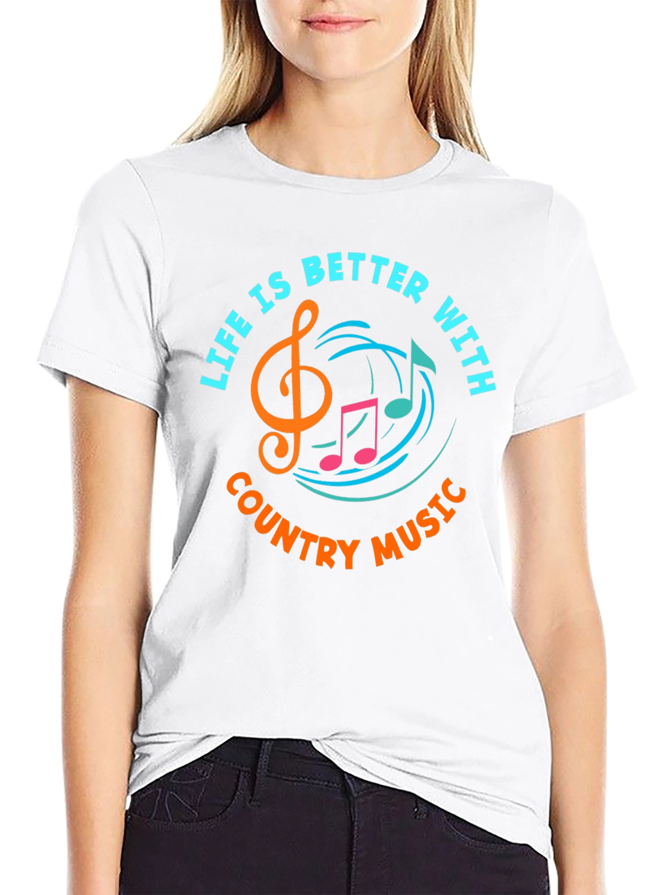 Life is Better With Country Music T-Shirt