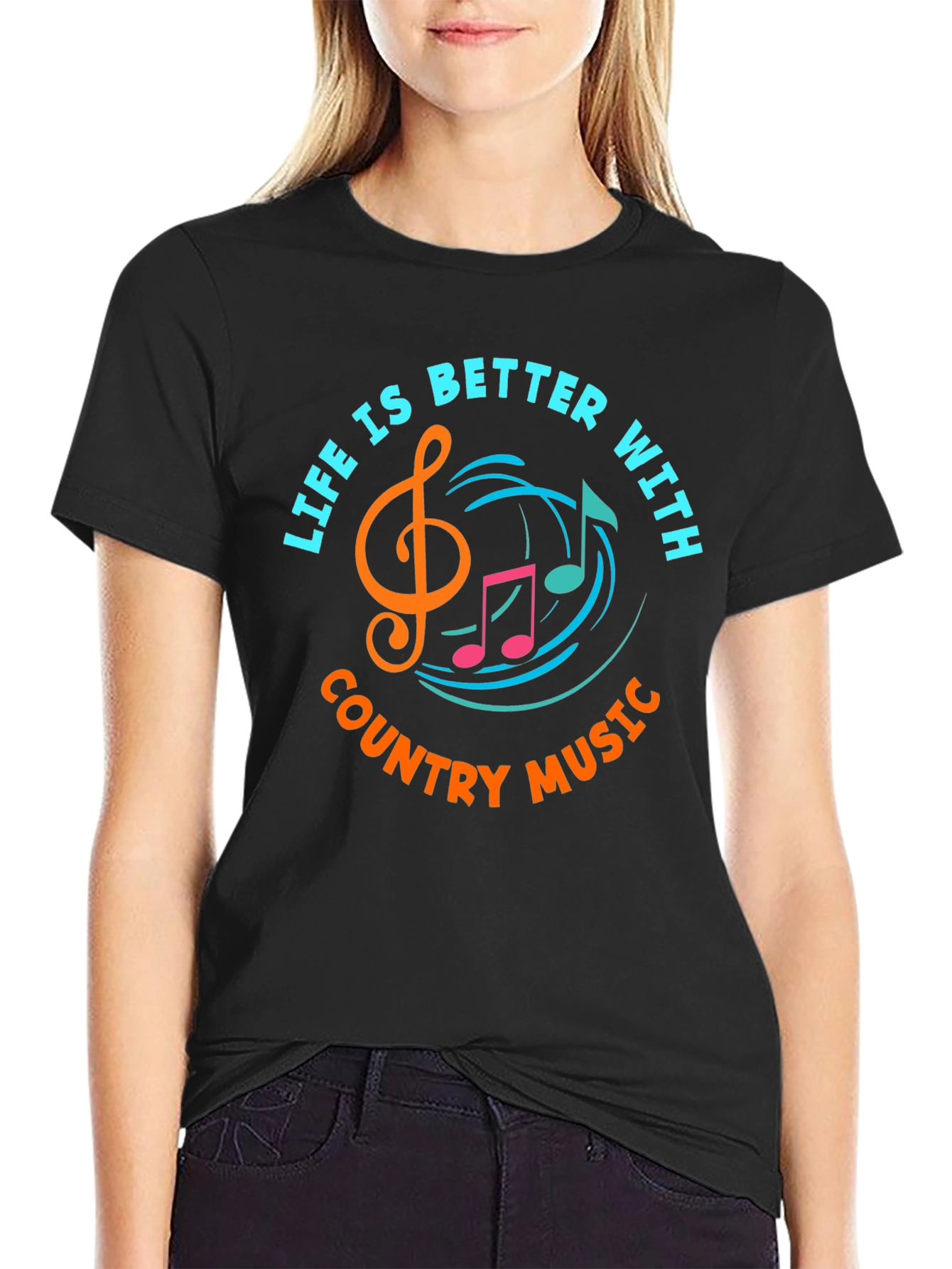 Life is Better With Country Music T-Shirt