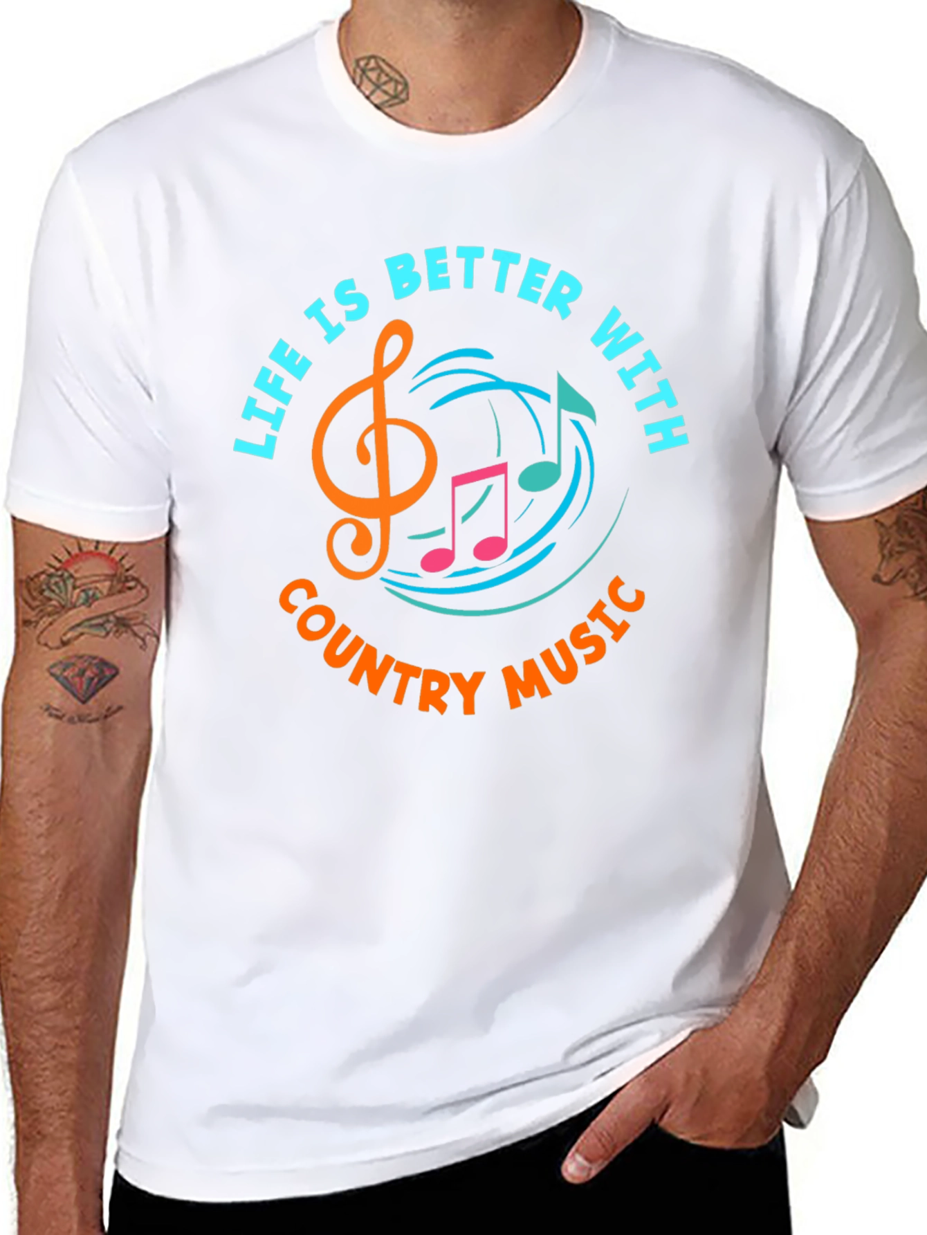 Life is Better With Country Music T-Shirt