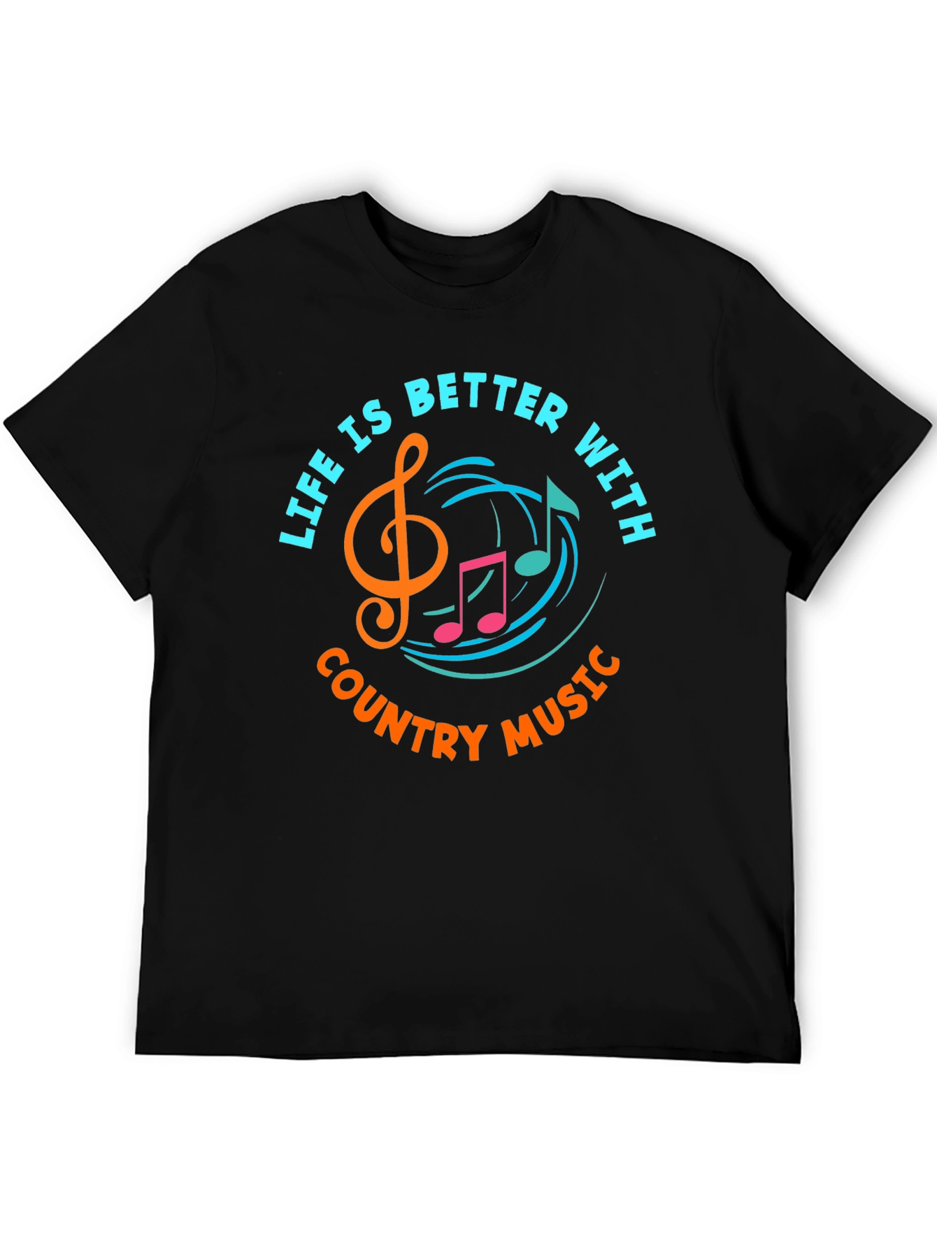 Life is Better With Country Music T-Shirt