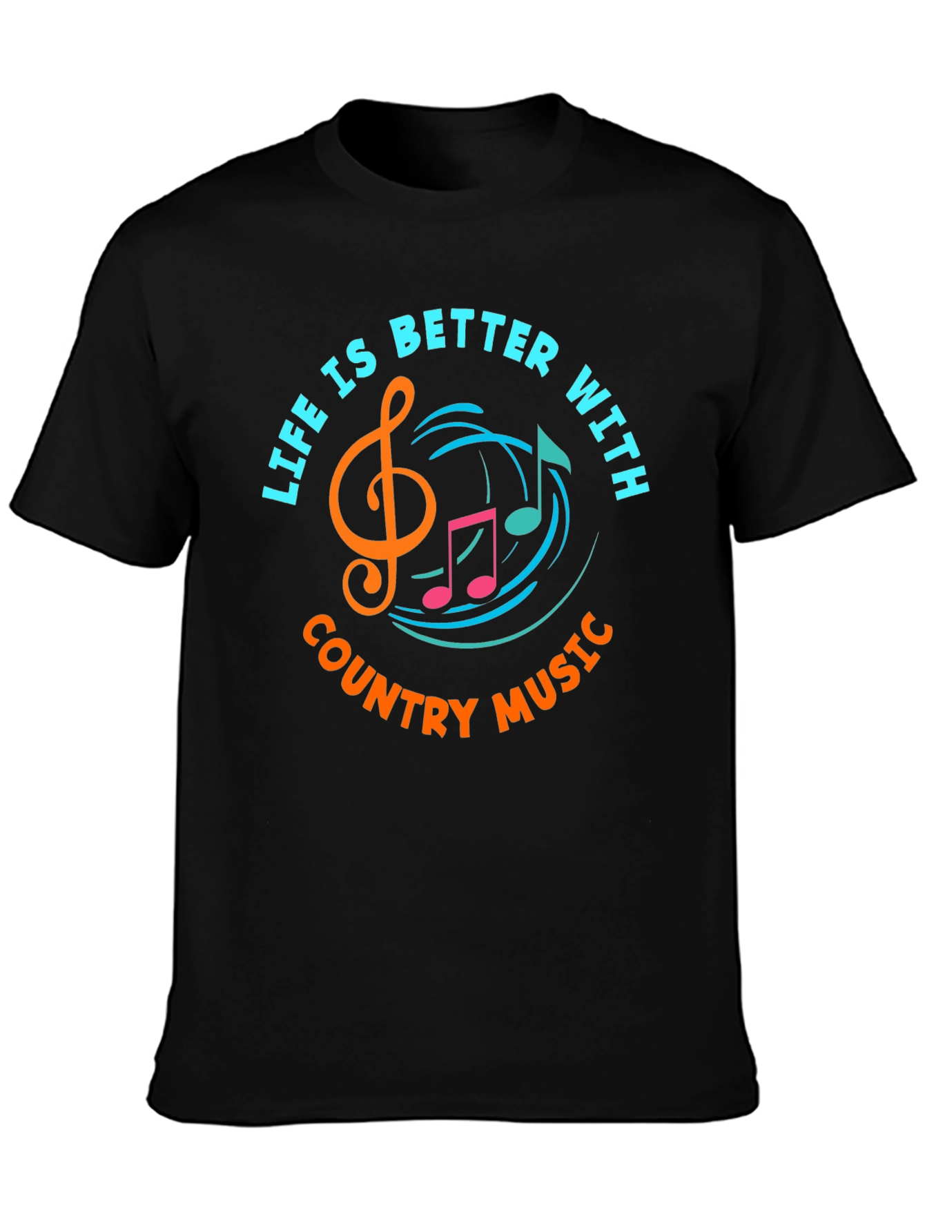 Life is Better With Country Music T-Shirt