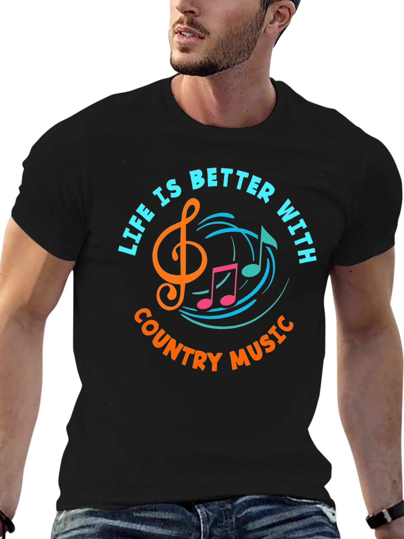 Life is Better With Country Music T-Shirt