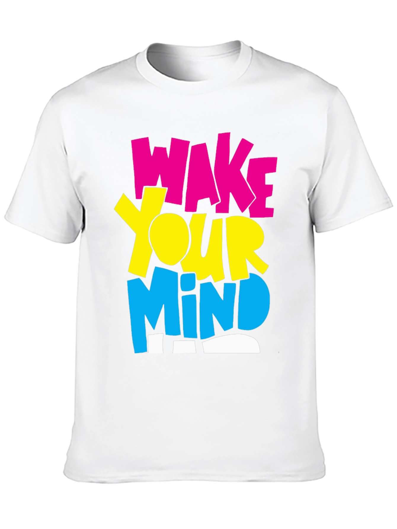Wake Your Mind Graphic Tee - Black