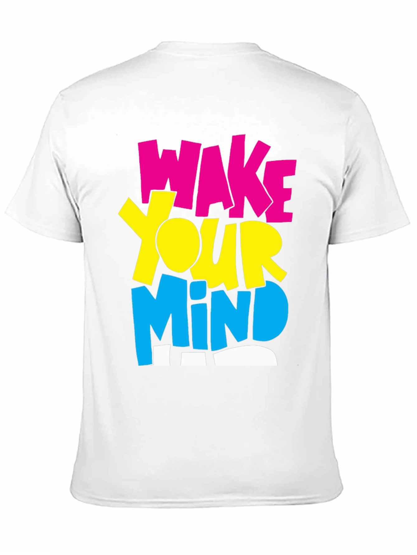 Wake Your Mind Graphic Tee - Black
