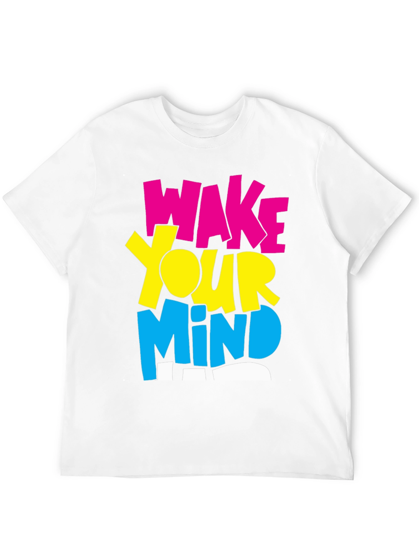 Wake Your Mind Graphic Tee - Black