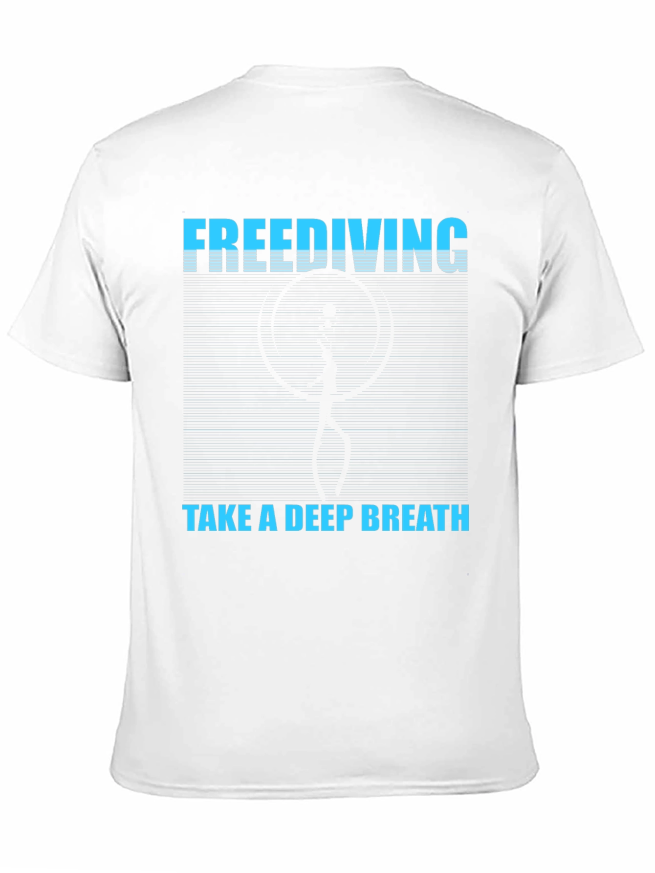 Freediving Take a Deep Breath Graphic T-Shirt