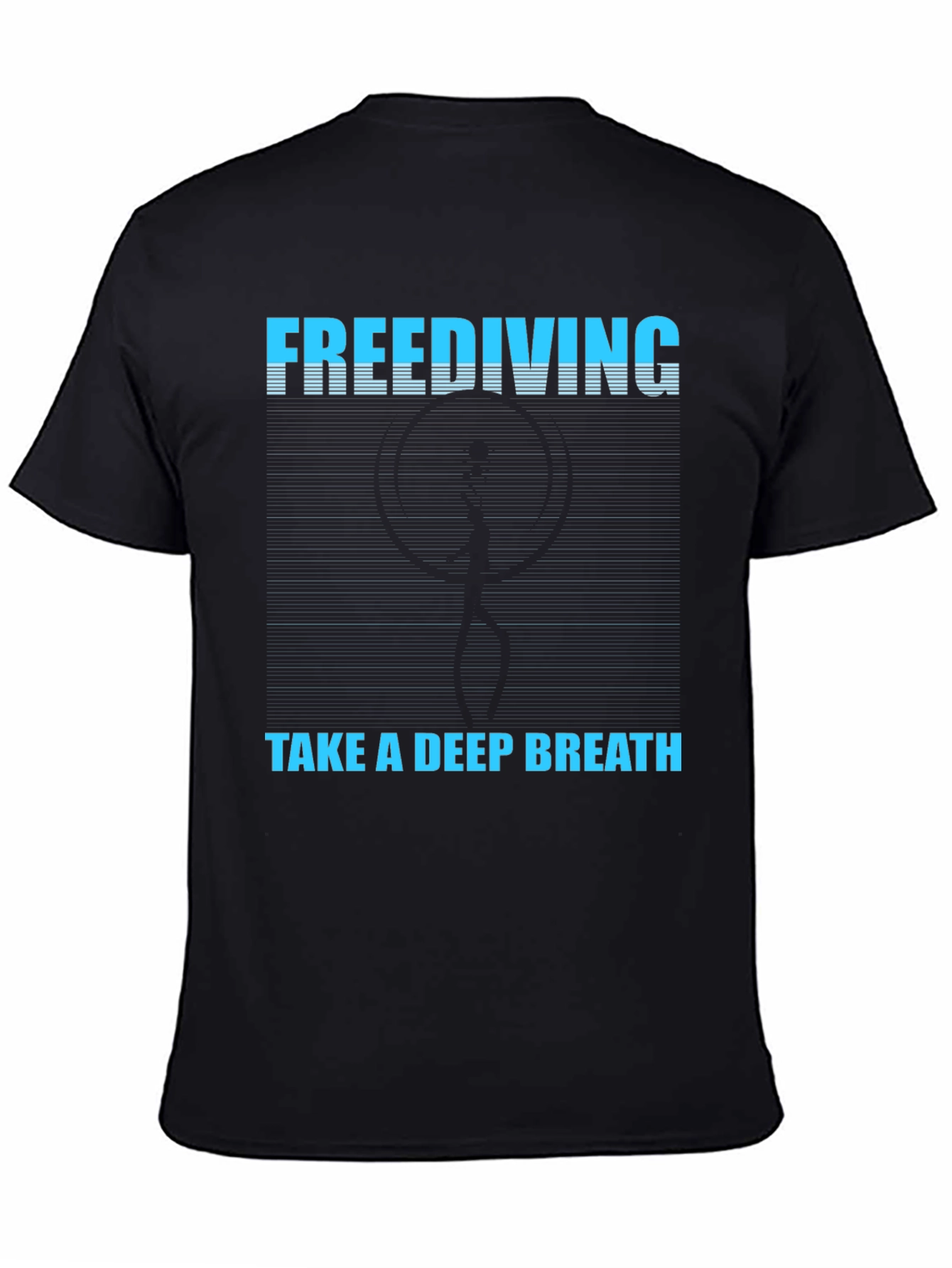 Freediving Take a Deep Breath Graphic T-Shirt