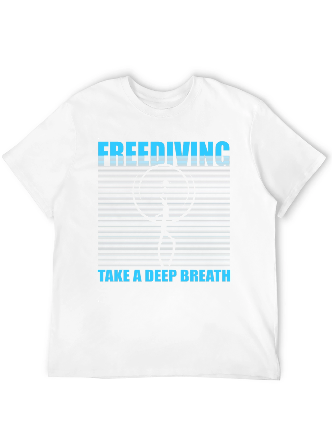 Freediving Take a Deep Breath Graphic T-Shirt